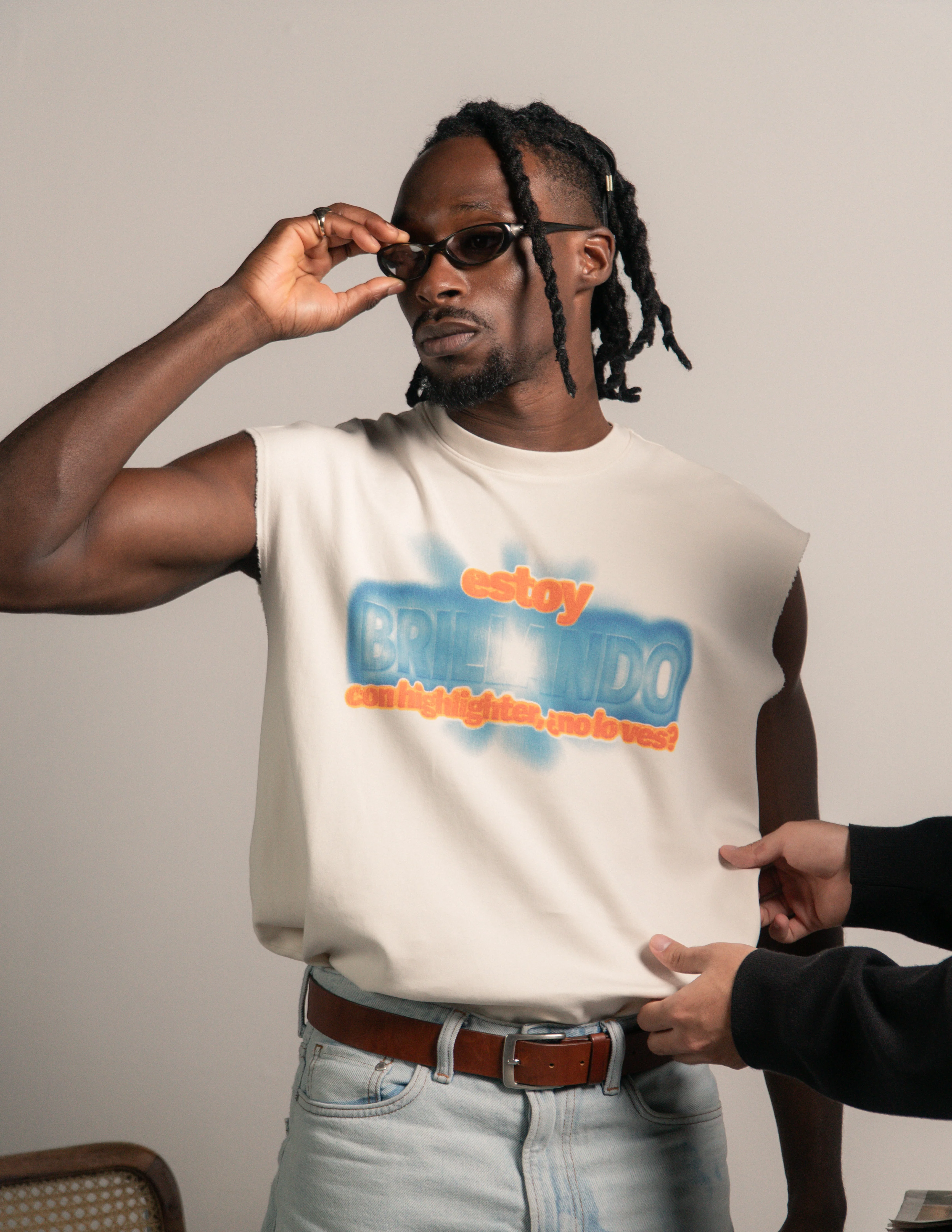 BRILLO HIT SLEEVELESS T-SHIRT - Image 3