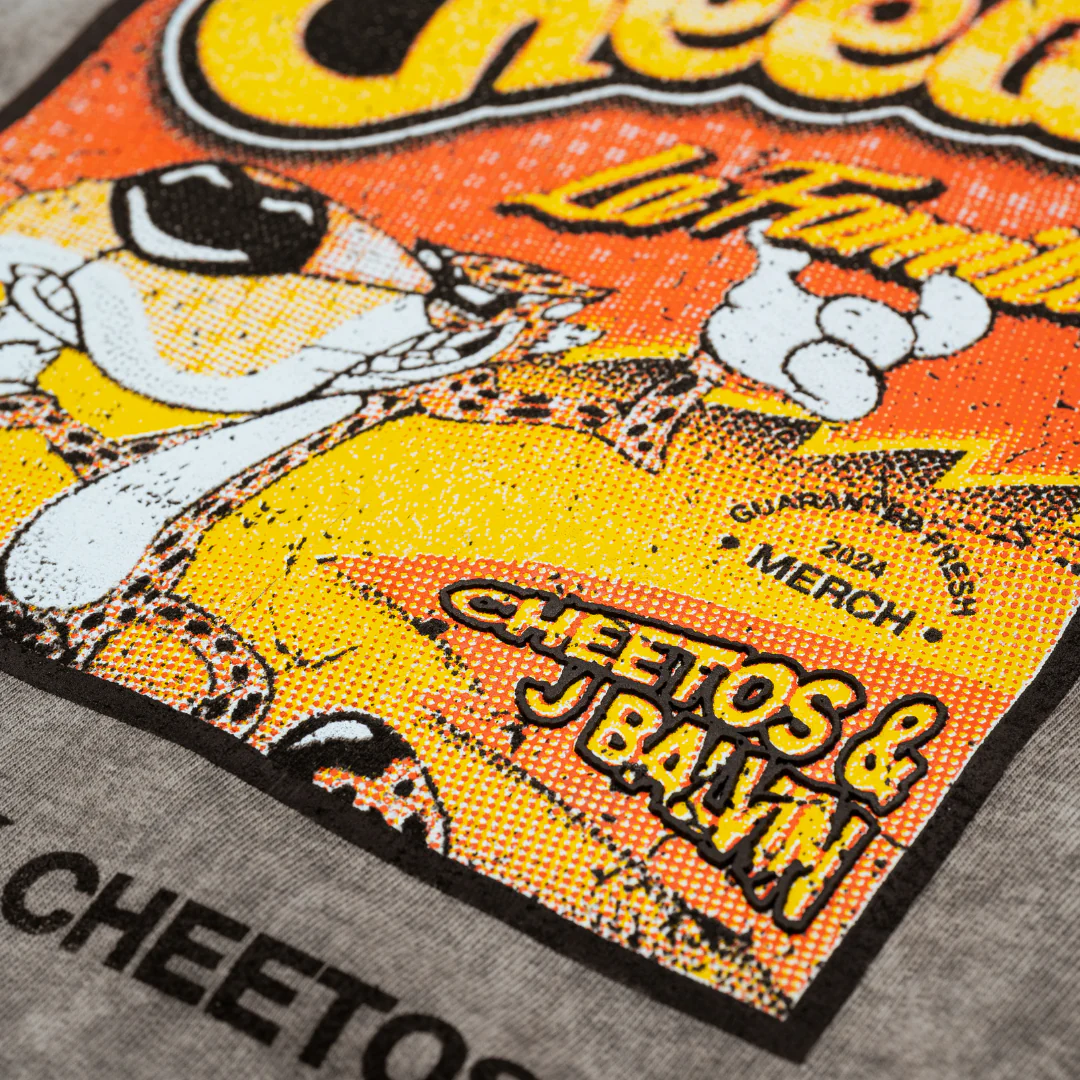 J BALVIN X CHEETOS FLAVORED FAMILIA HOODIE GREY - Image 4