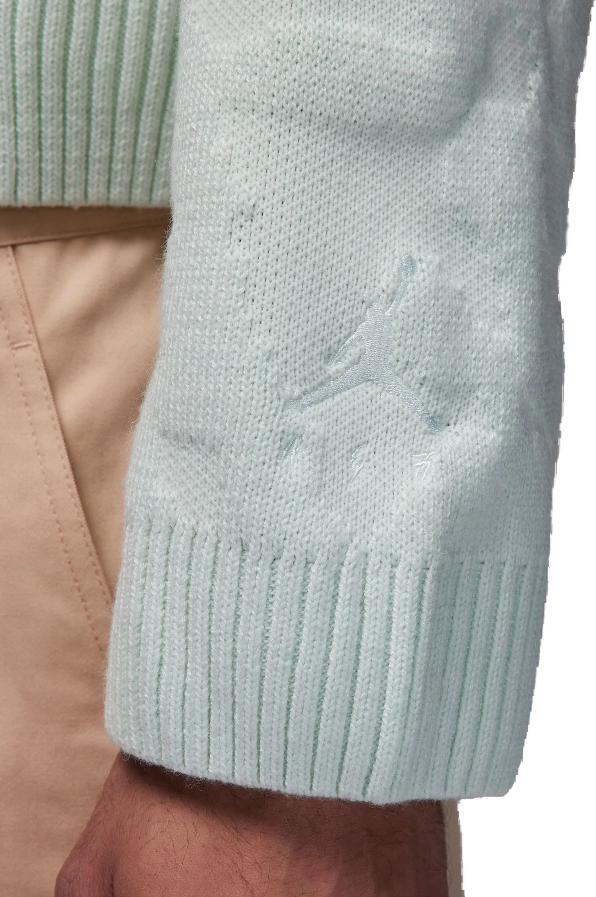 J BALVIN X JORDAN BARELY GREEN SWEATER - Image 4