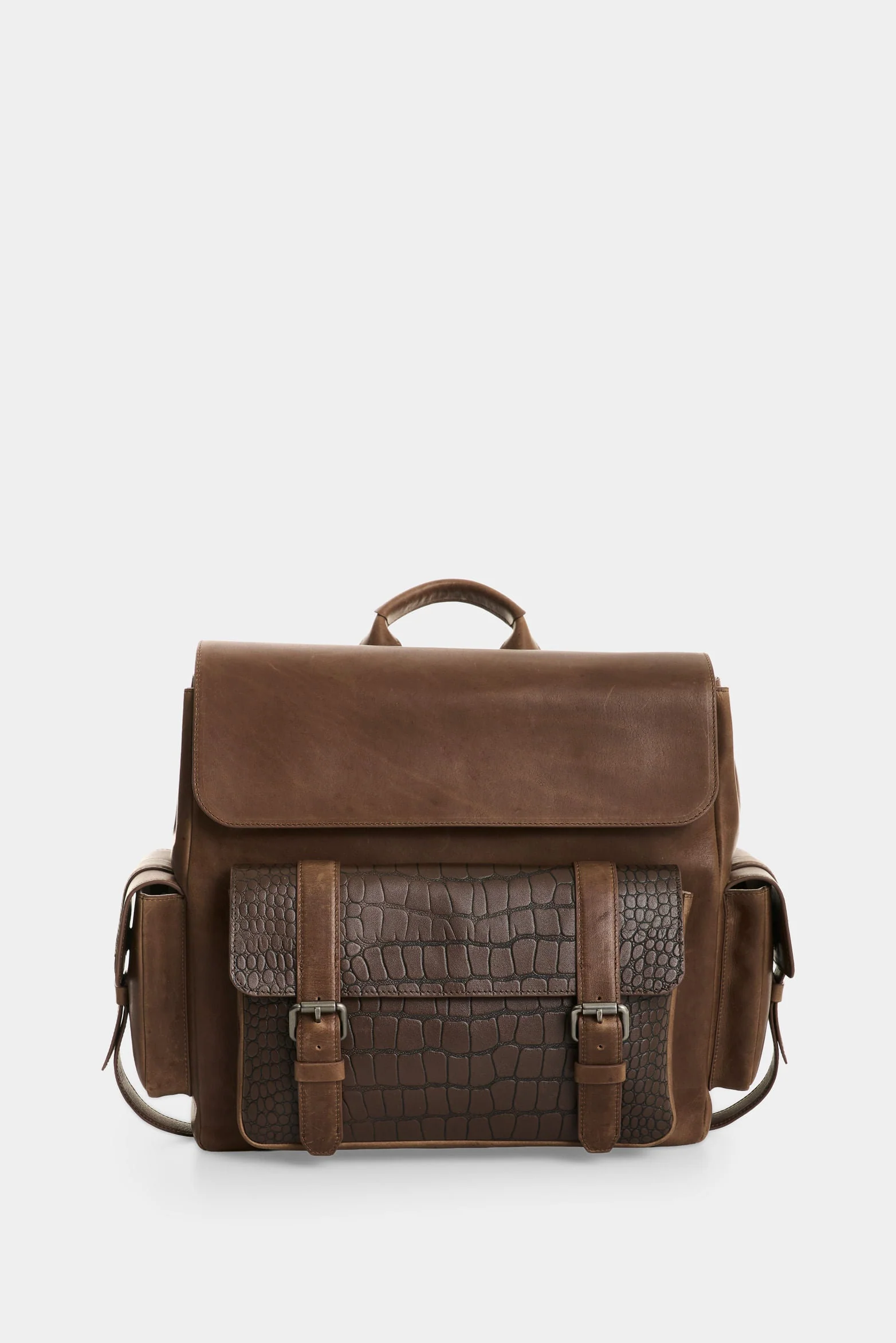 Men's Archaeology Leather Backpack