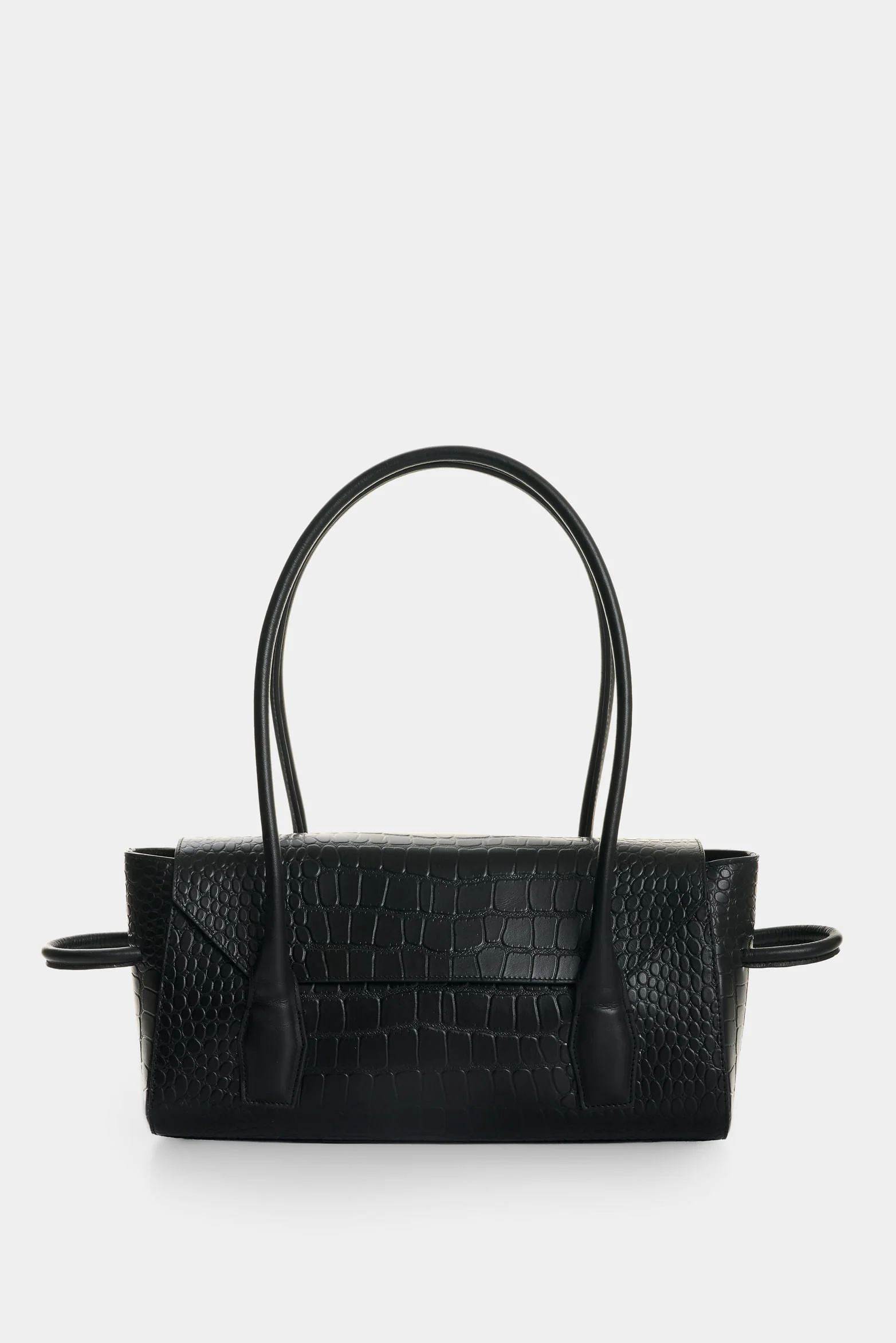 Men's Croco Leather Crossbody Bag