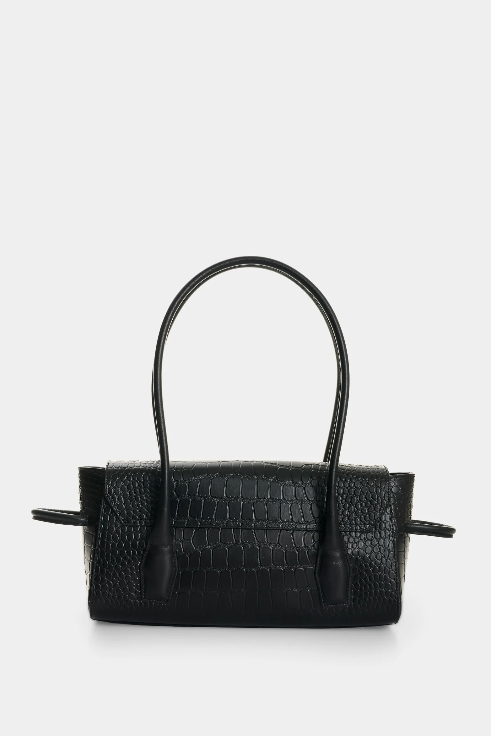 Men's Croco Leather Crossbody Bag - Image 3