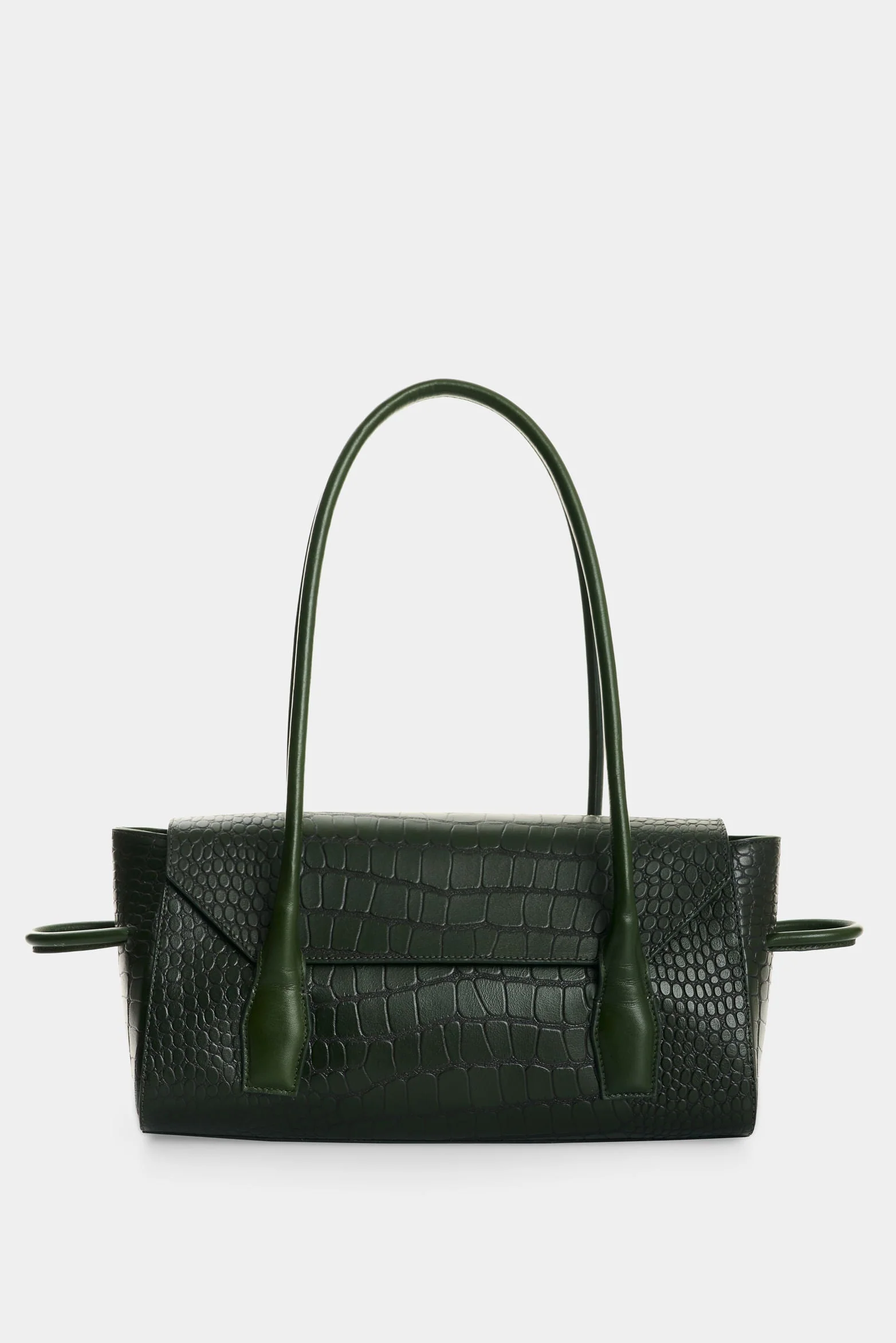 Men's Croco Leather Crossbody Bag