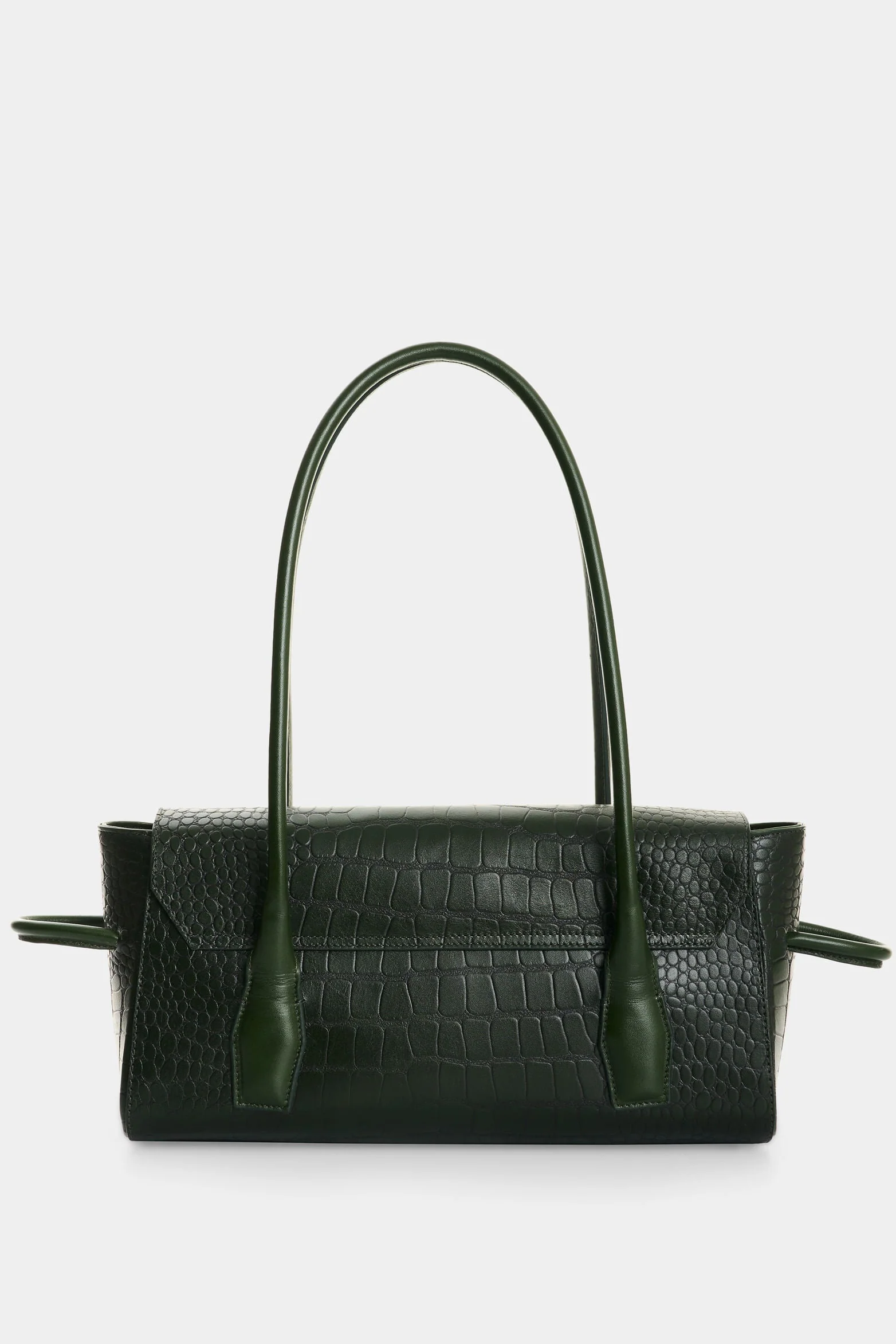 Men's Croco Leather Crossbody Bag - Image 3