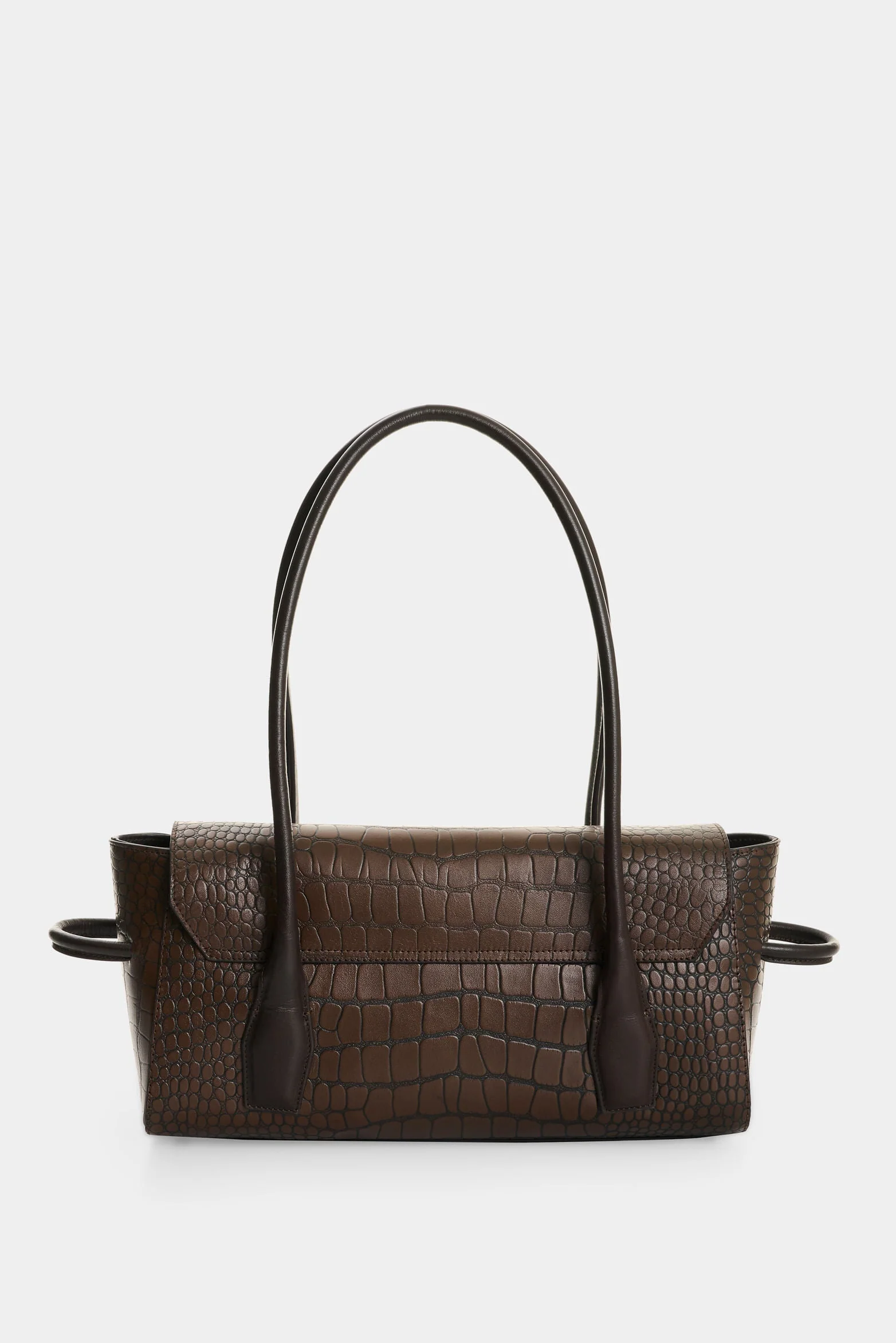 Men's Croco Leather Crossbody Bag - Image 3