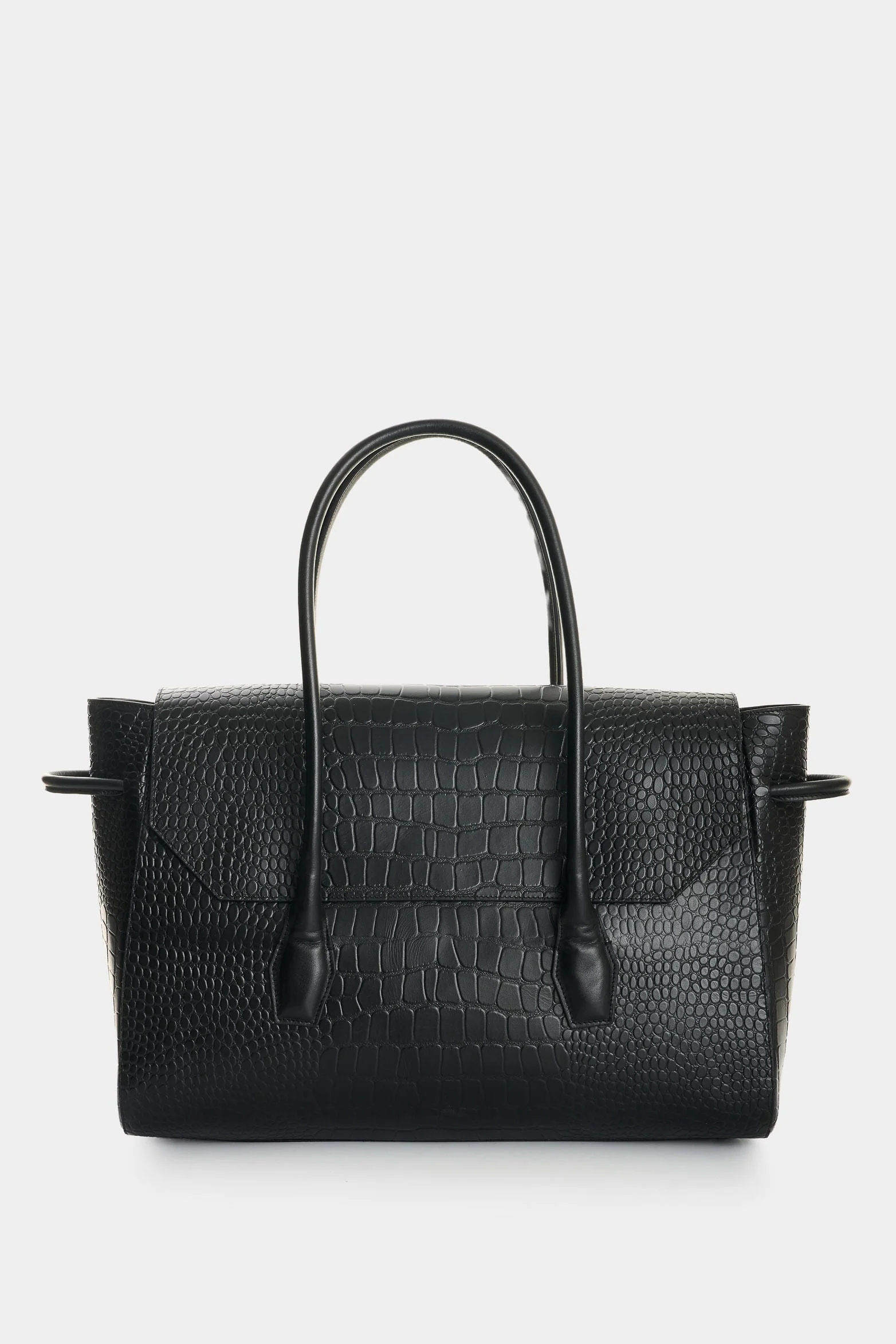 Men's Croco Leather Shopping Bag