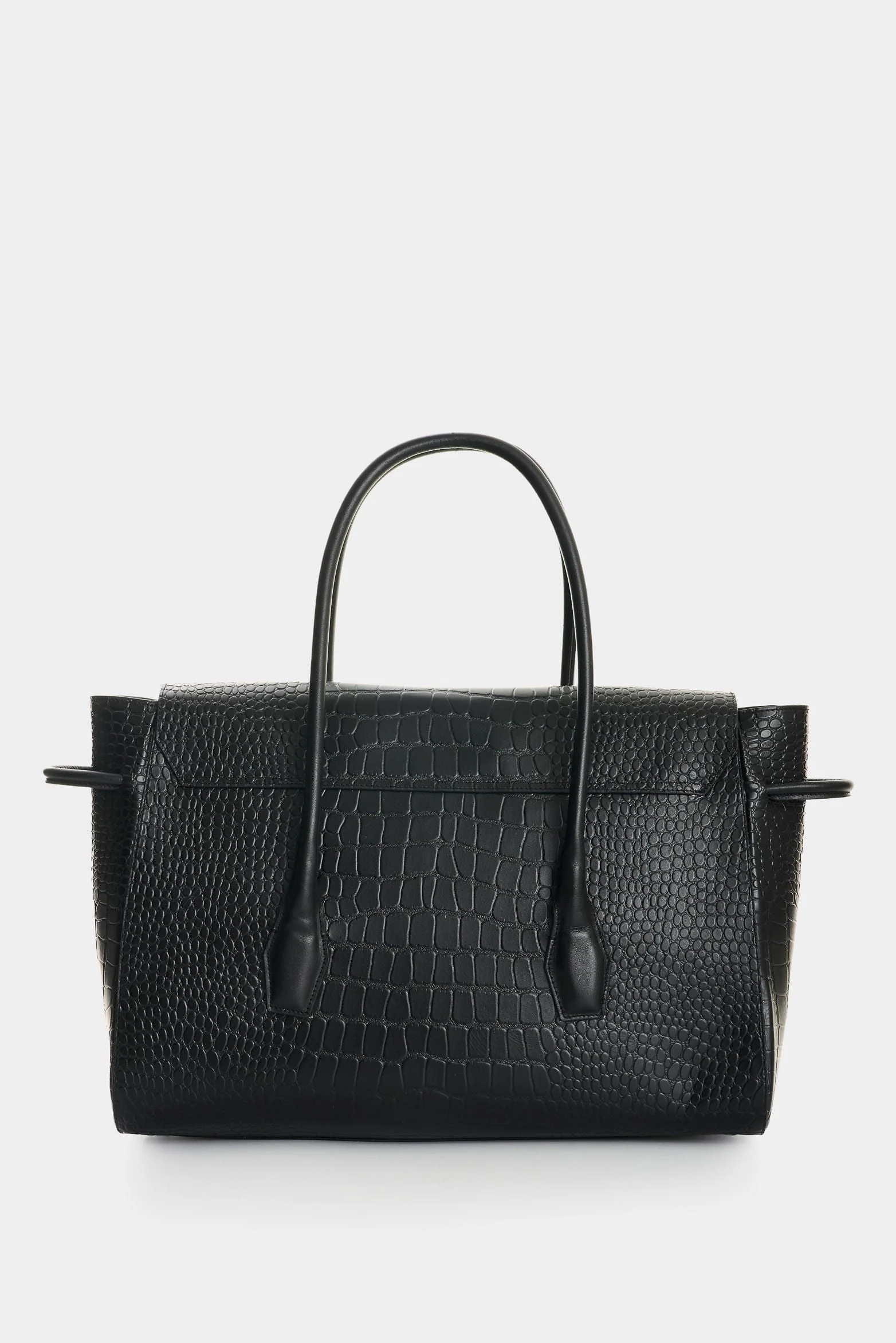 Men's Croco Leather Shopping Bag - Image 3