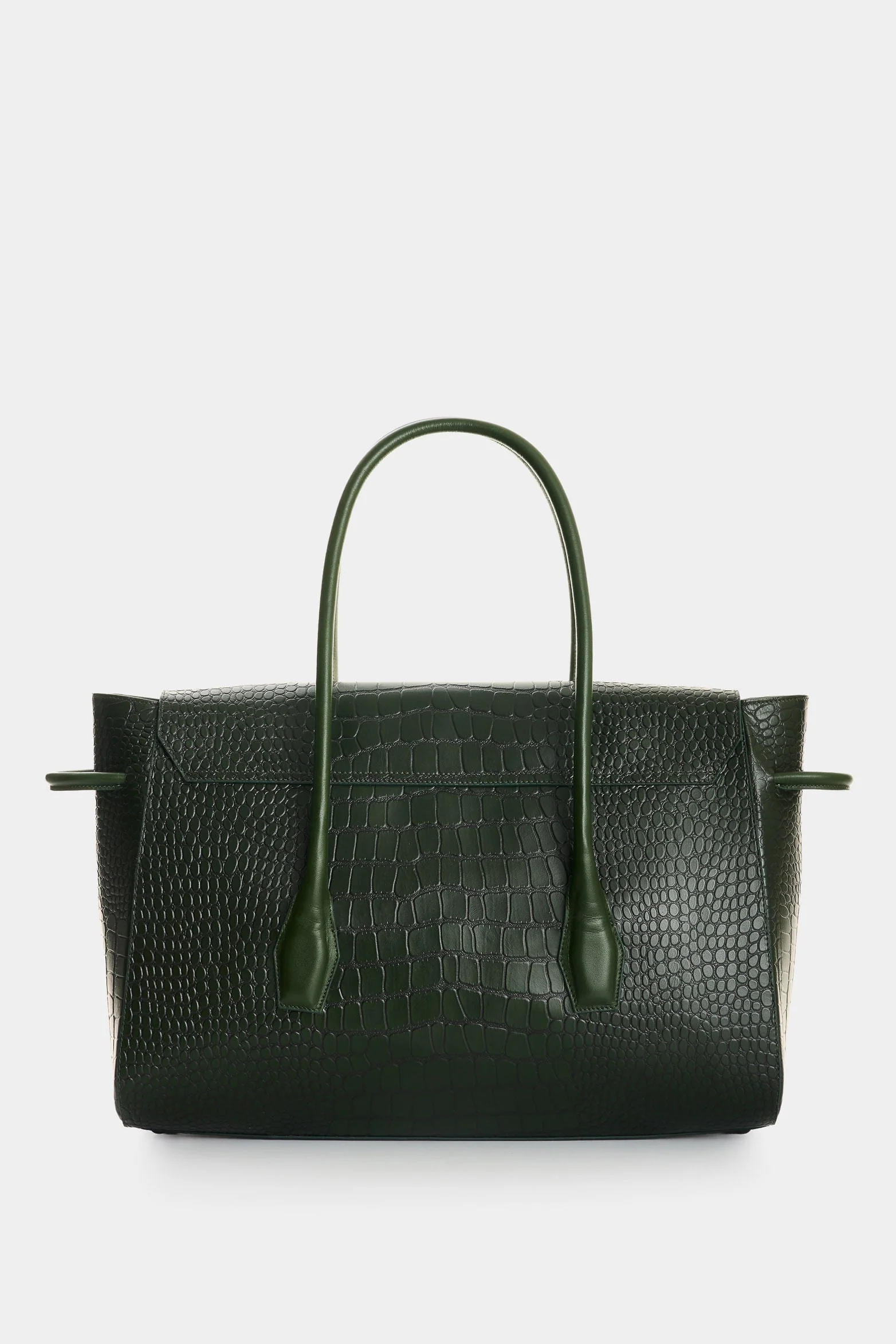 Men's Croco Leather Shopping Bag - Image 3
