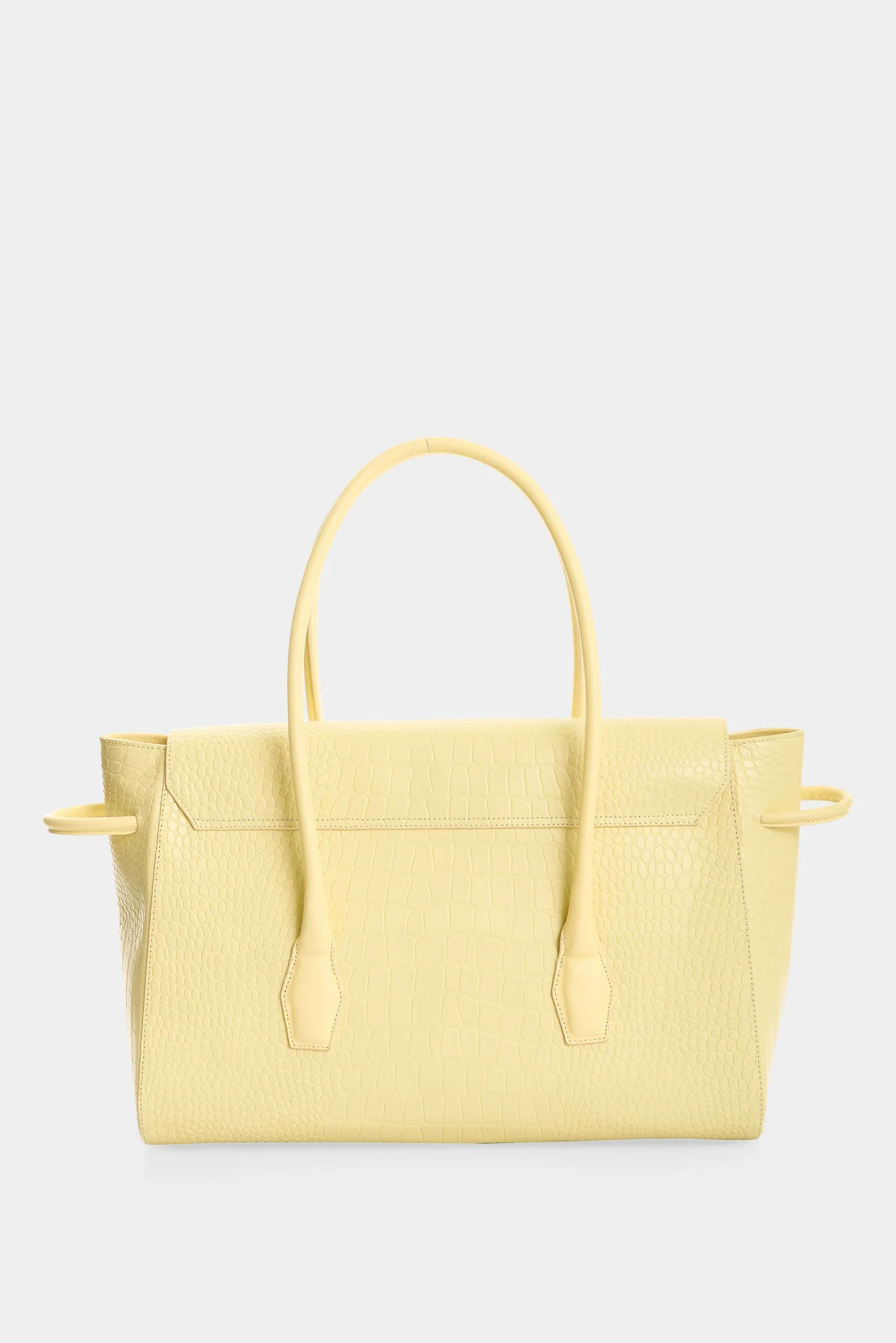 Men's Croco Leather Shopping Bag - Image 3