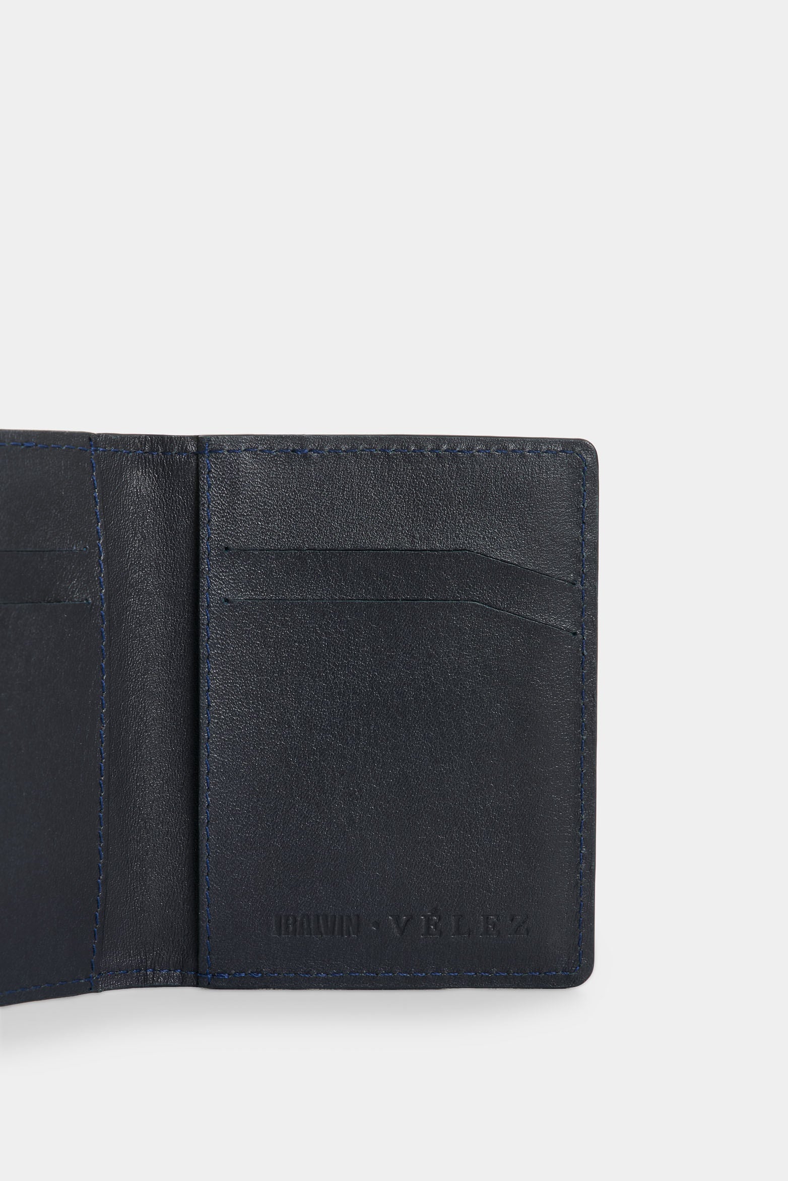 Men's Dino Croco Leather Card Holder - Image 5