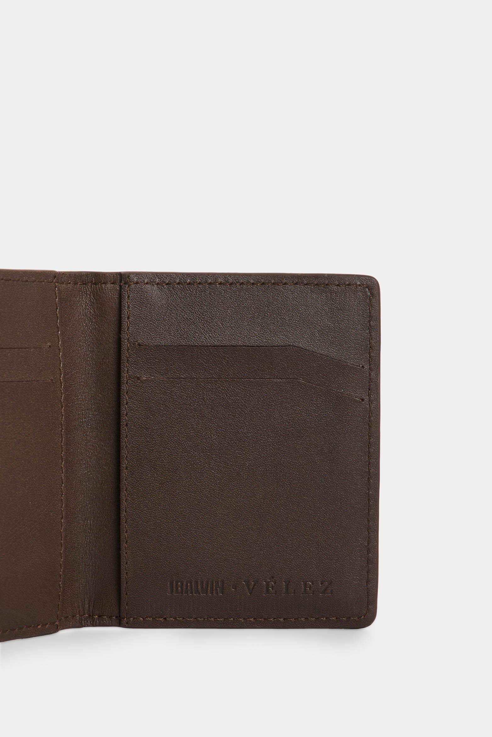 Men's Dino Croco Leather Card Holder - Image 5