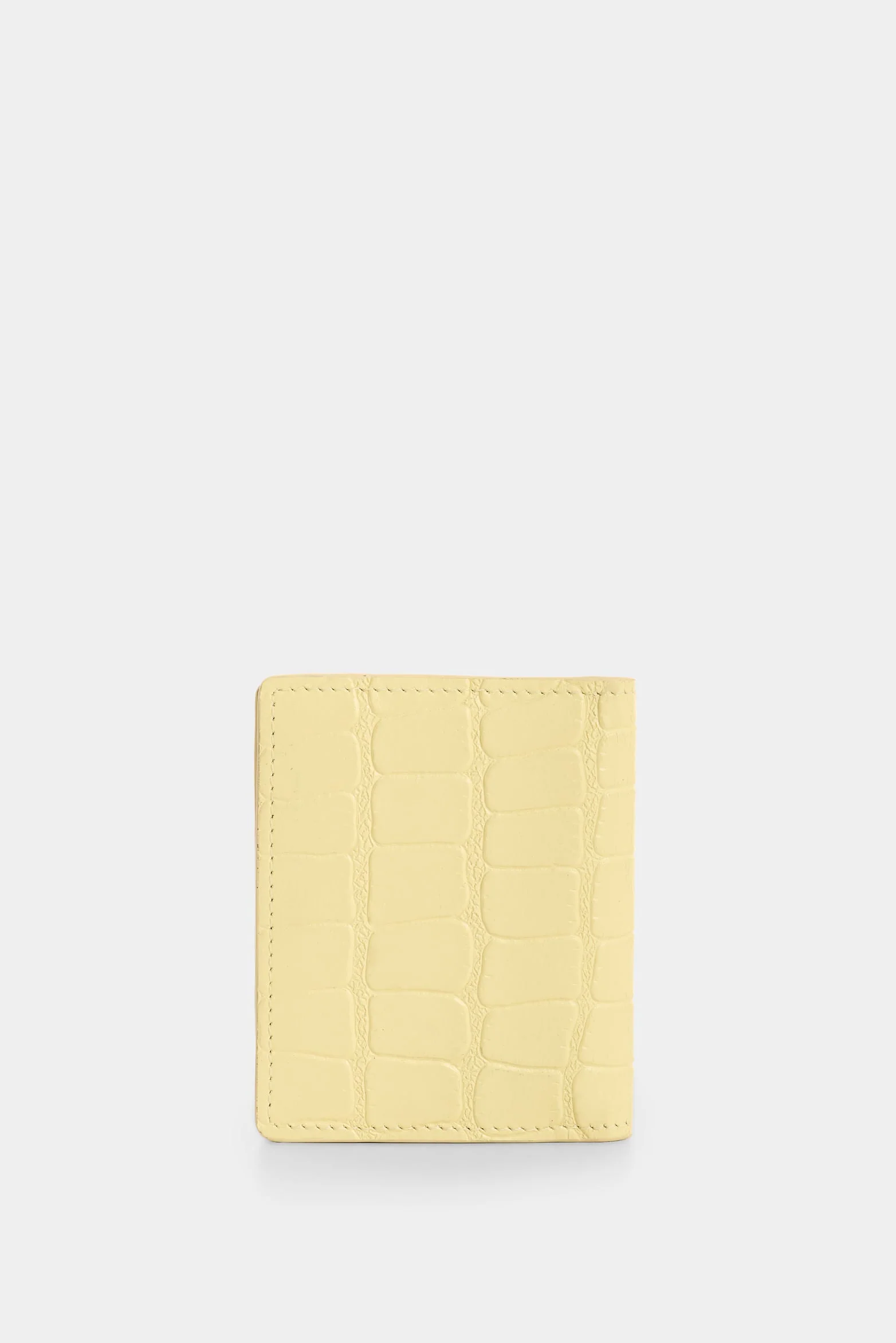 Men's Dino Croco Leather Card Holder - Image 3