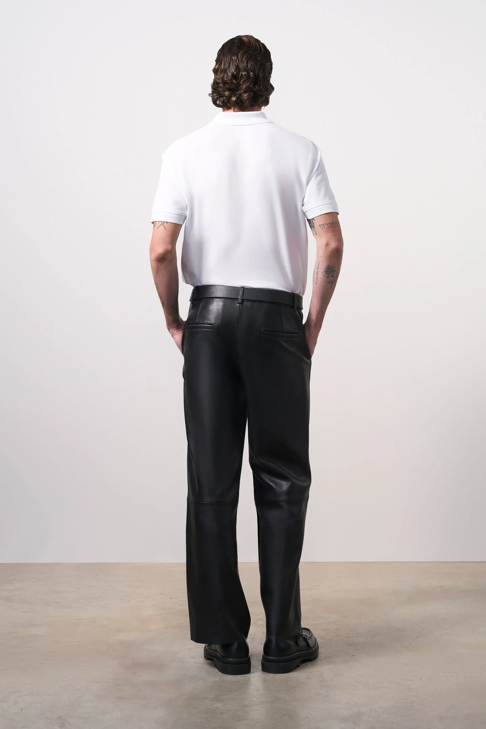 Men's Leather Pants - Image 3