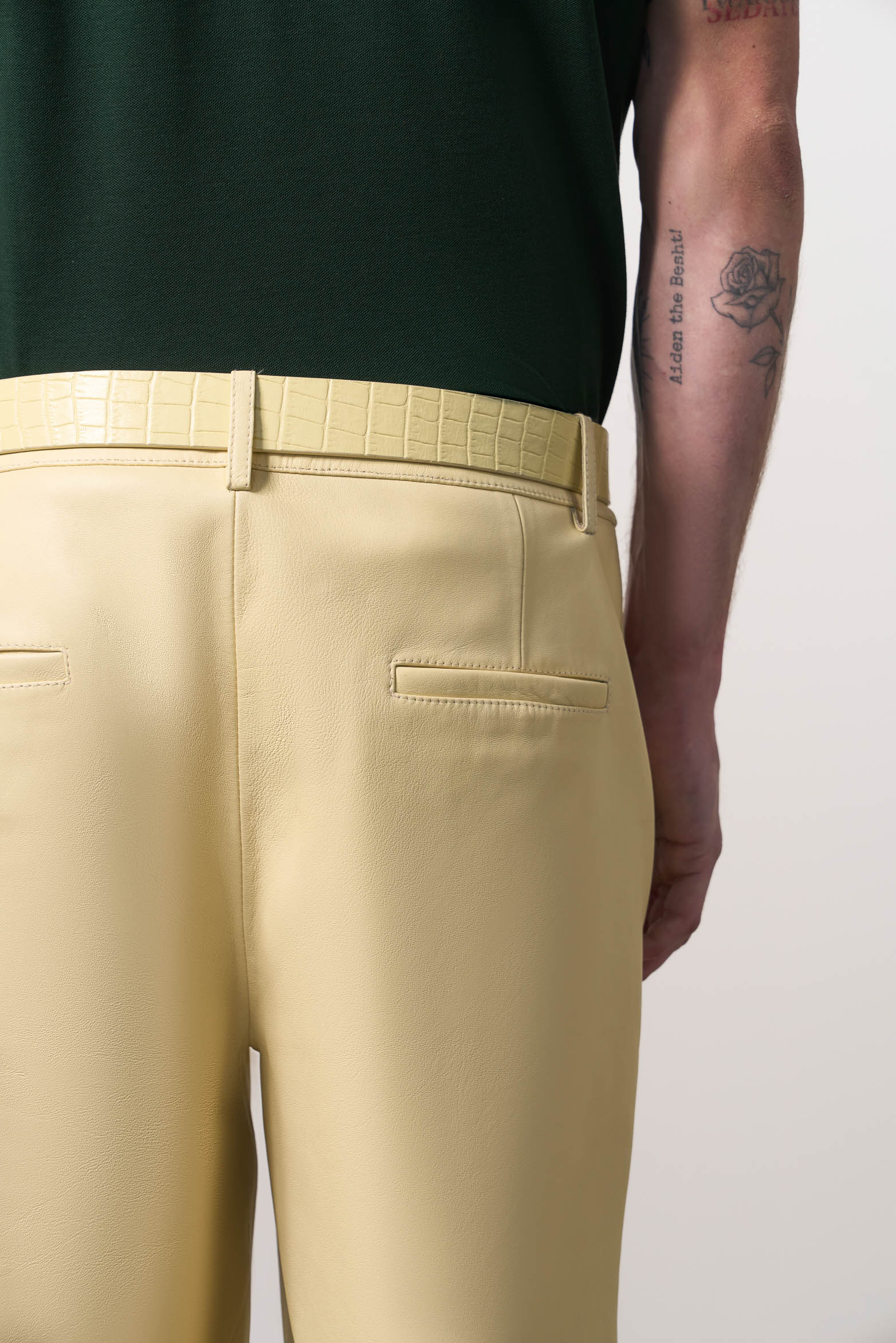 Men's Leather Pants - Image 3
