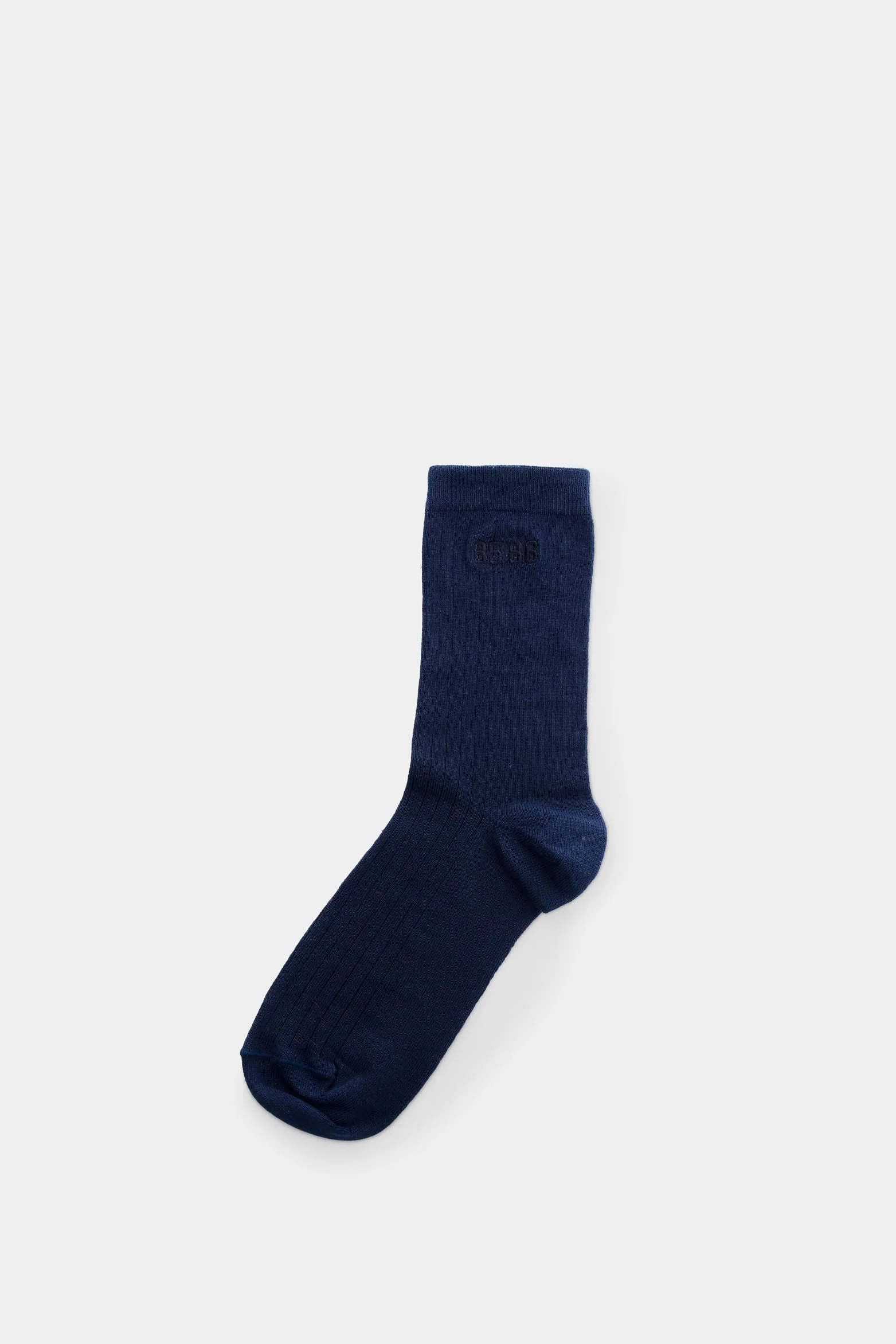 Men's Ribbed Mid-Calf Socks - Image 2