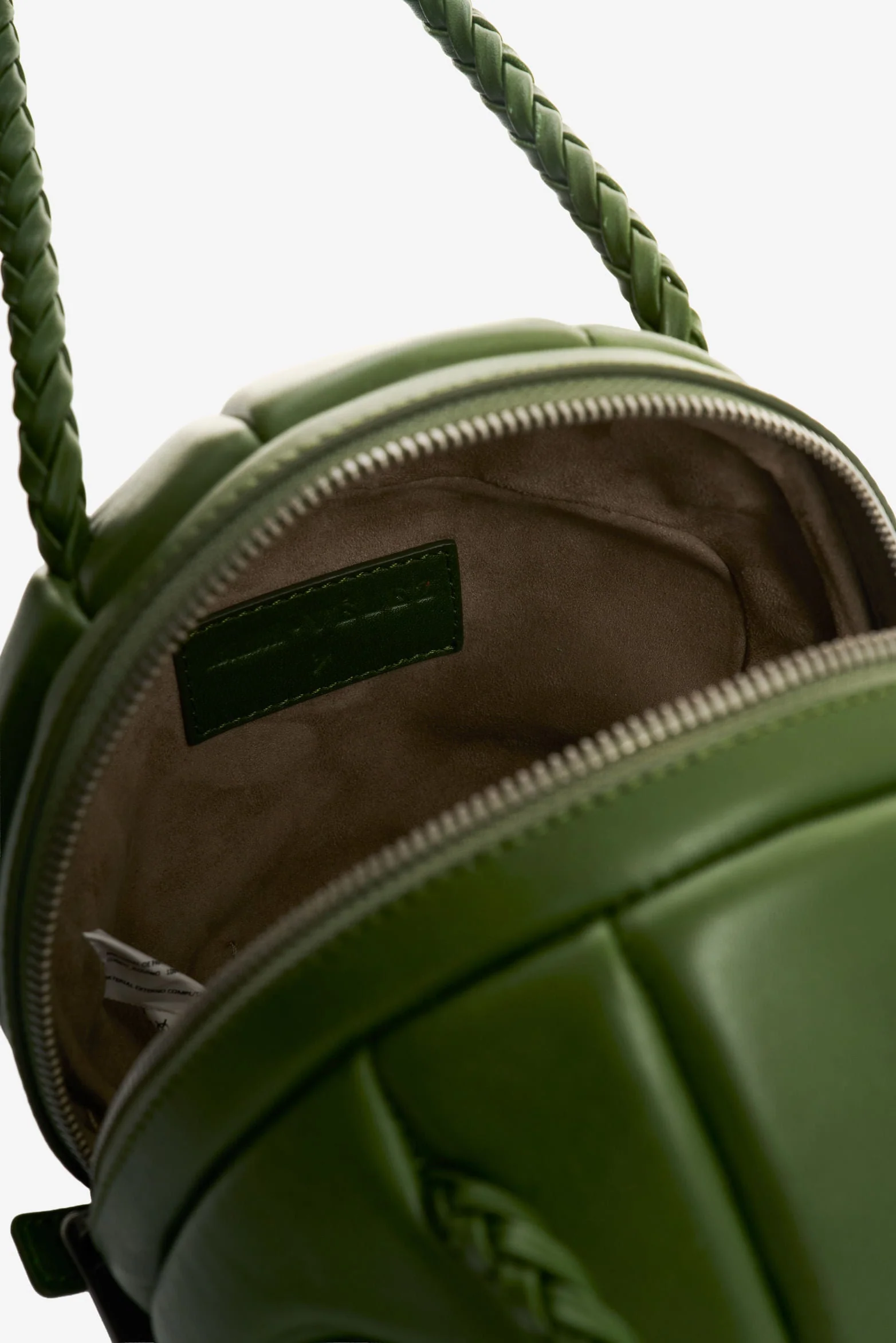 Men's Soccer Ball Leather Crossbody Bag - Image 5