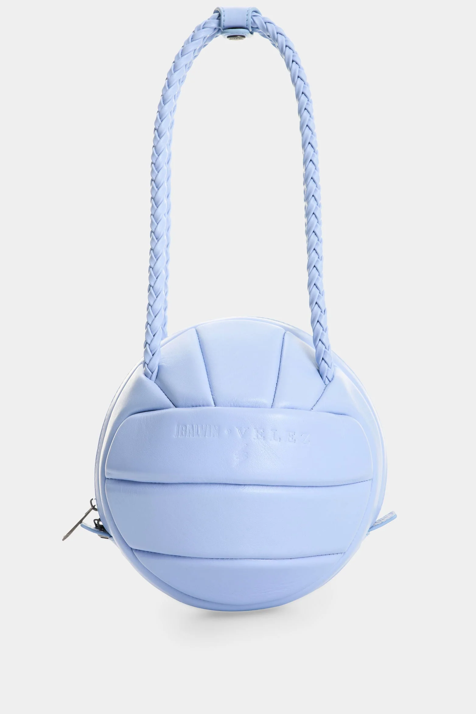 Men's Soccer Ball Leather Crossbody Bag - Image 3