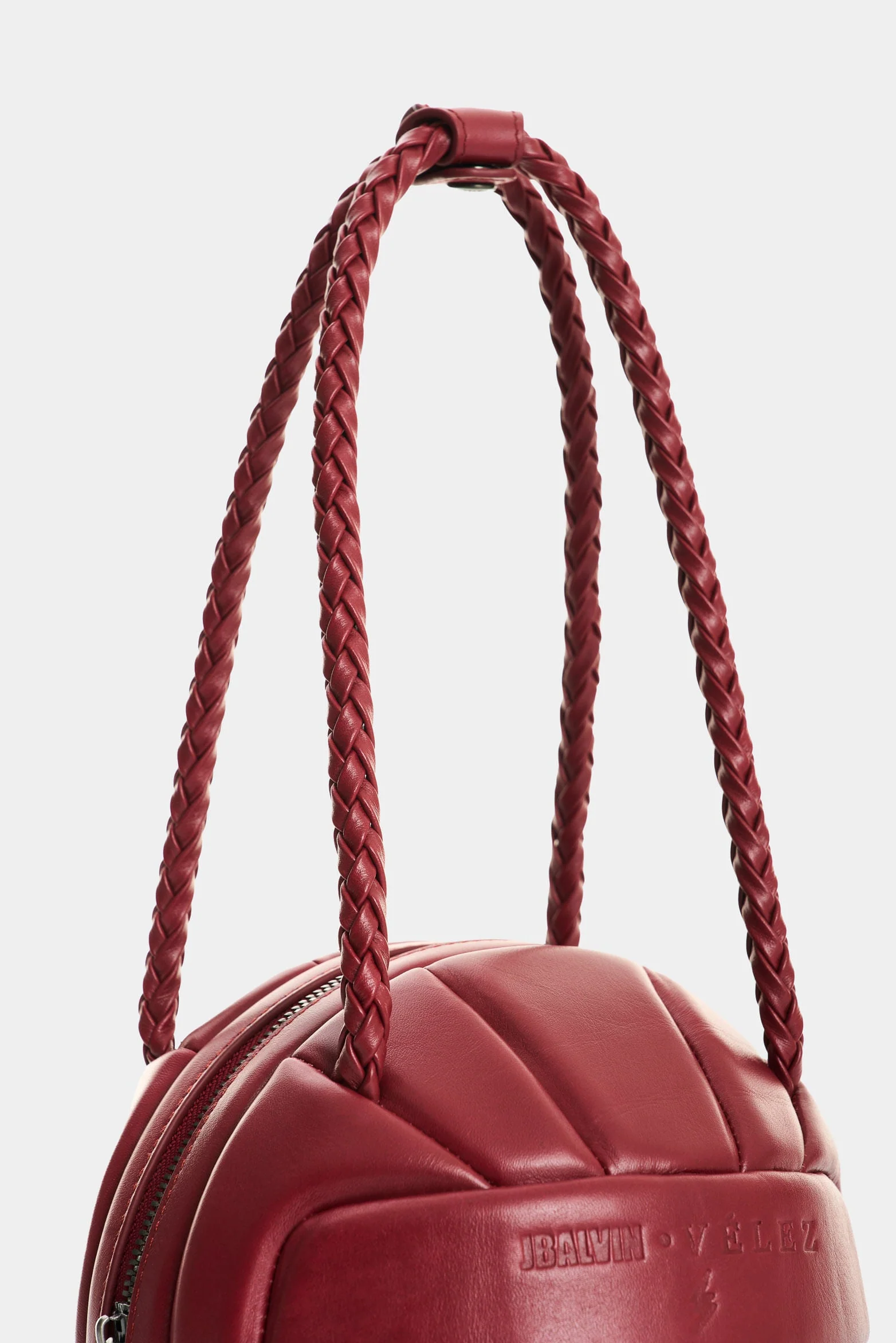 Men's Soccer Ball Leather Crossbody Bag - Image 4