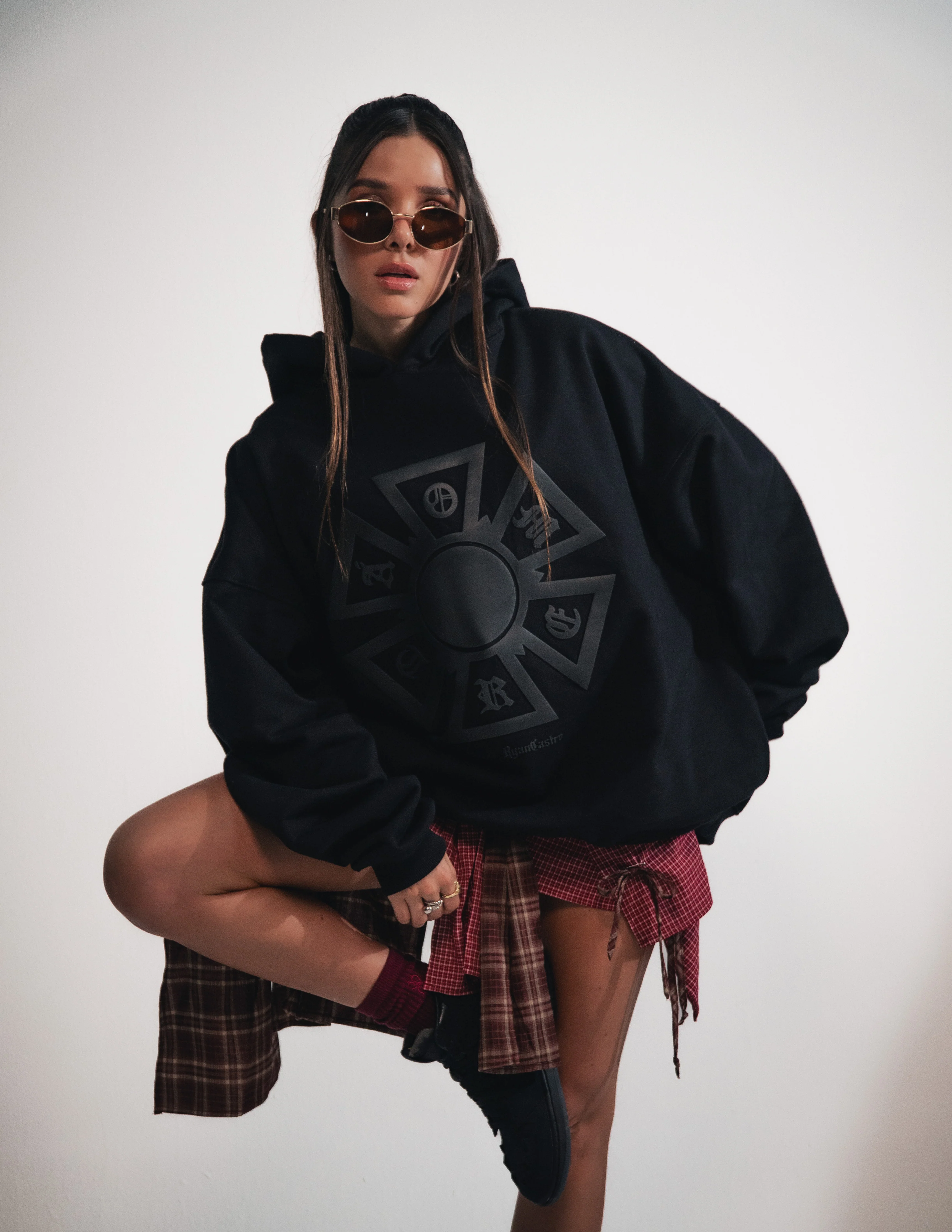 OMERTA BLACK HOODIE - Image 5