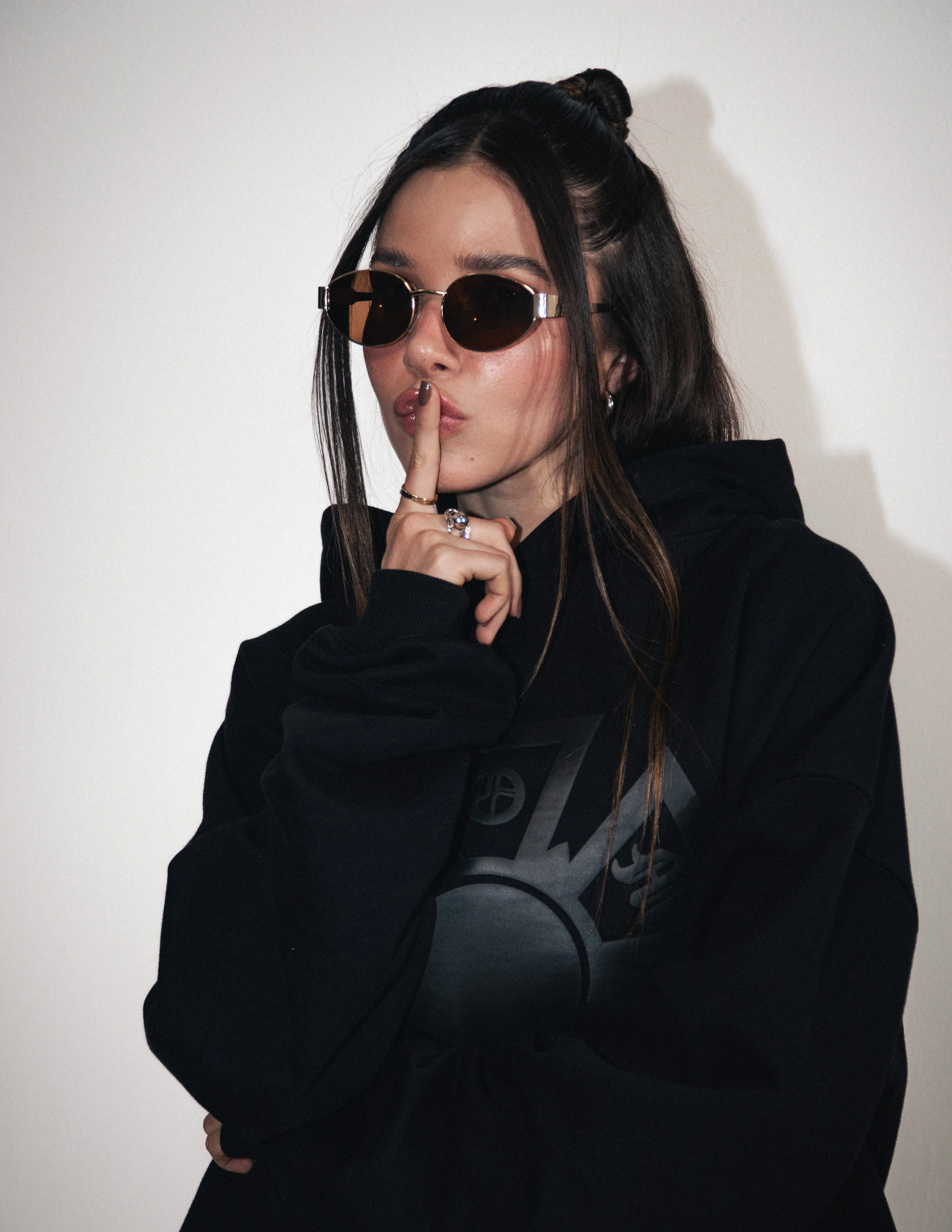 OMERTA BLACK HOODIE - Image 6