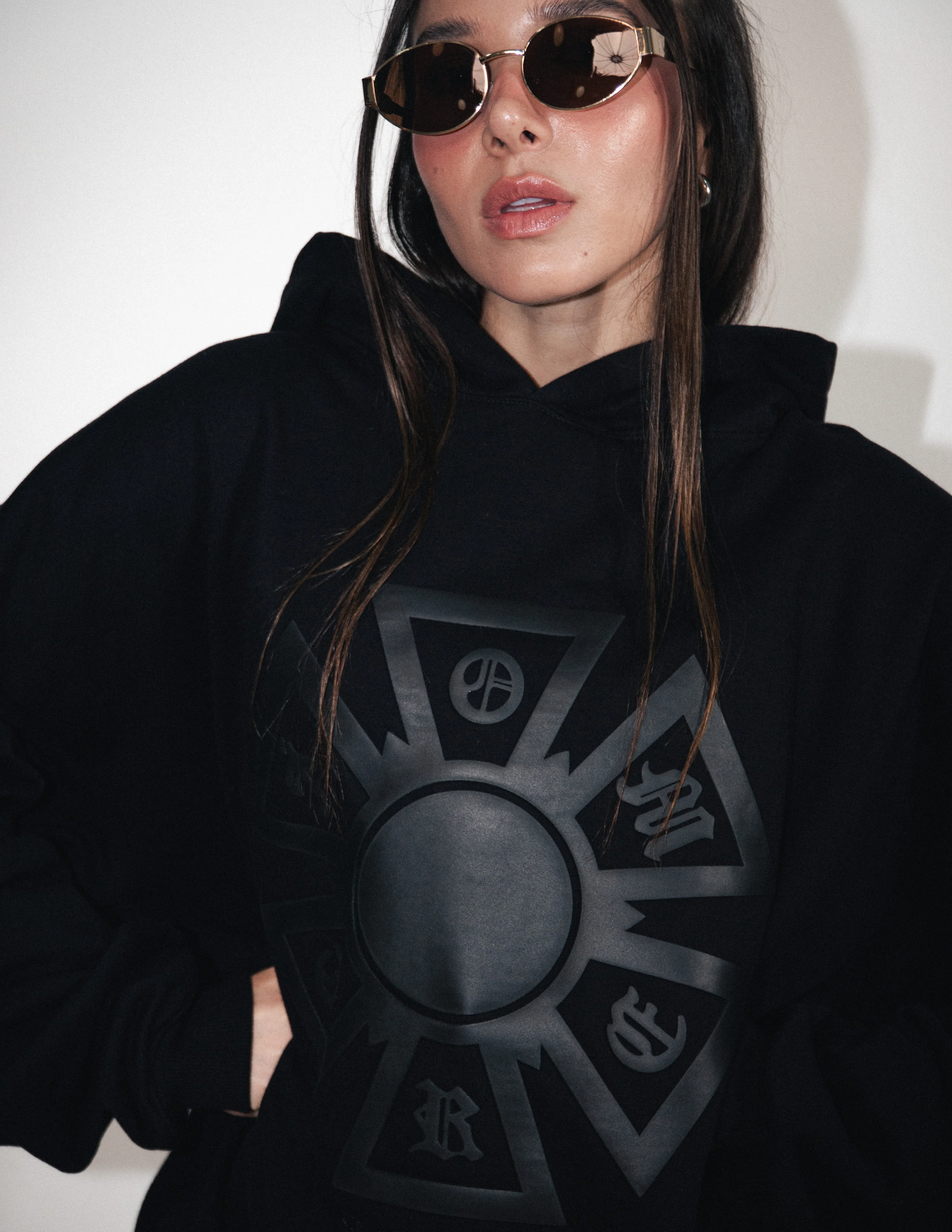 OMERTA BLACK HOODIE - Image 7