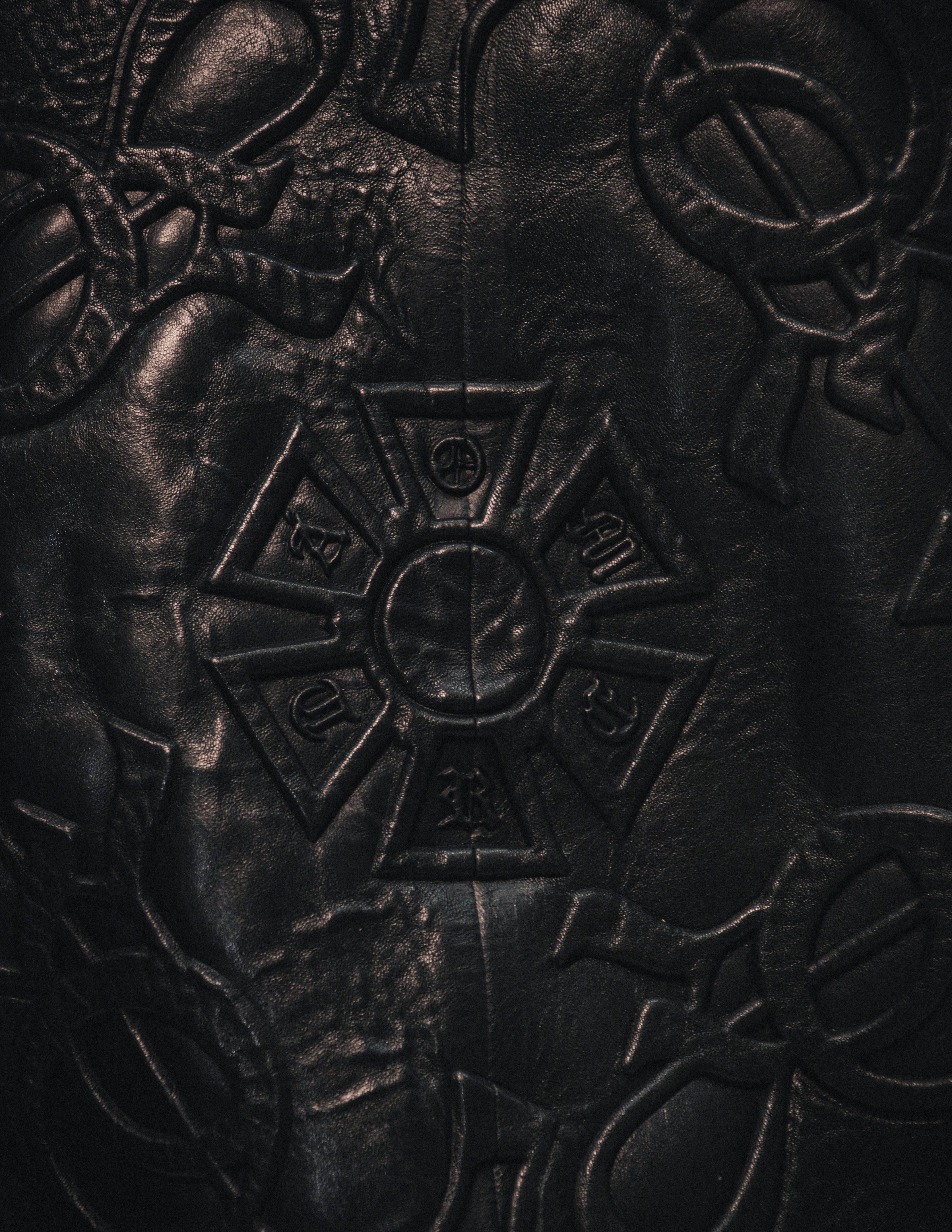 OMERTA BLACK LEATHER JACKET - Image 10