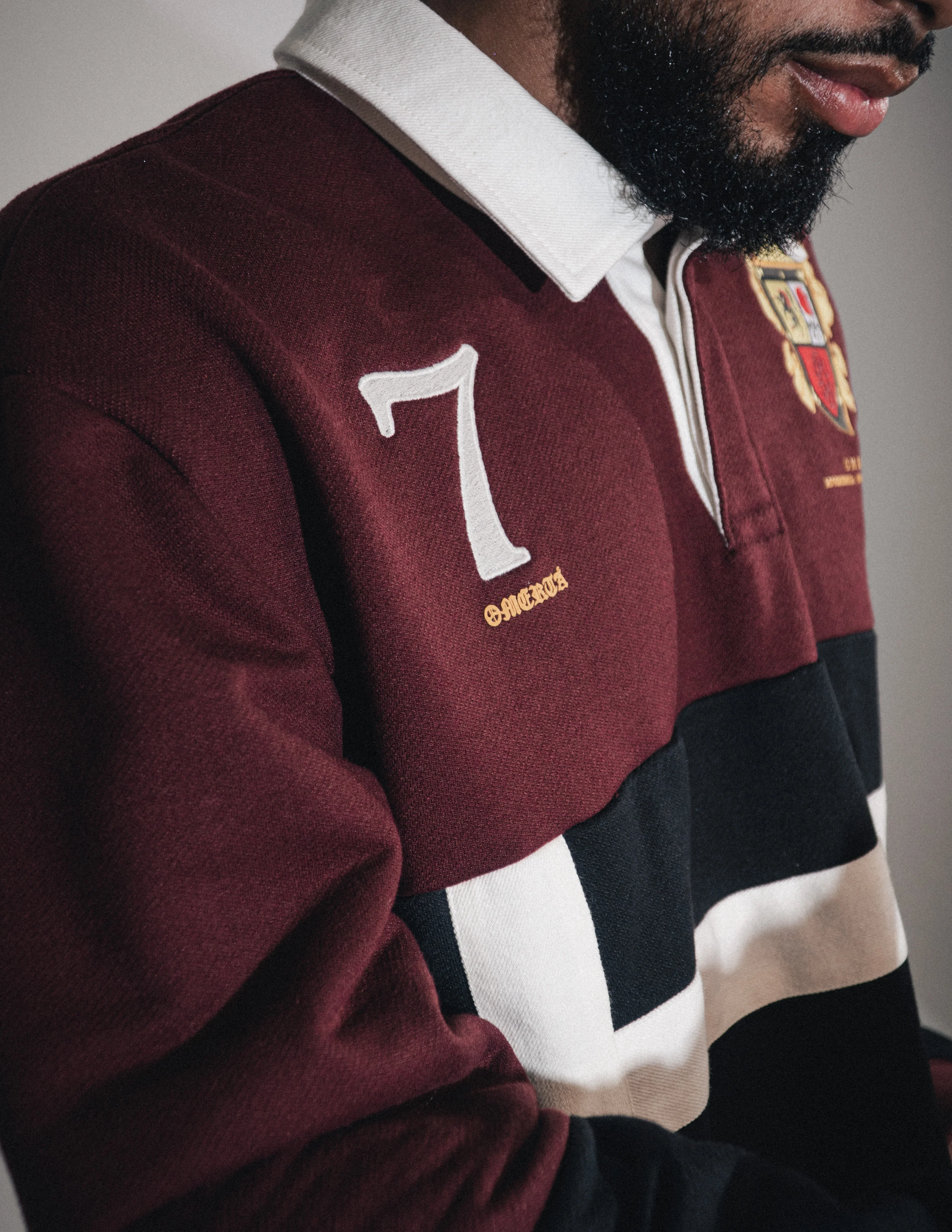 OMERTA LONG SLEEVE POLO - Image 6