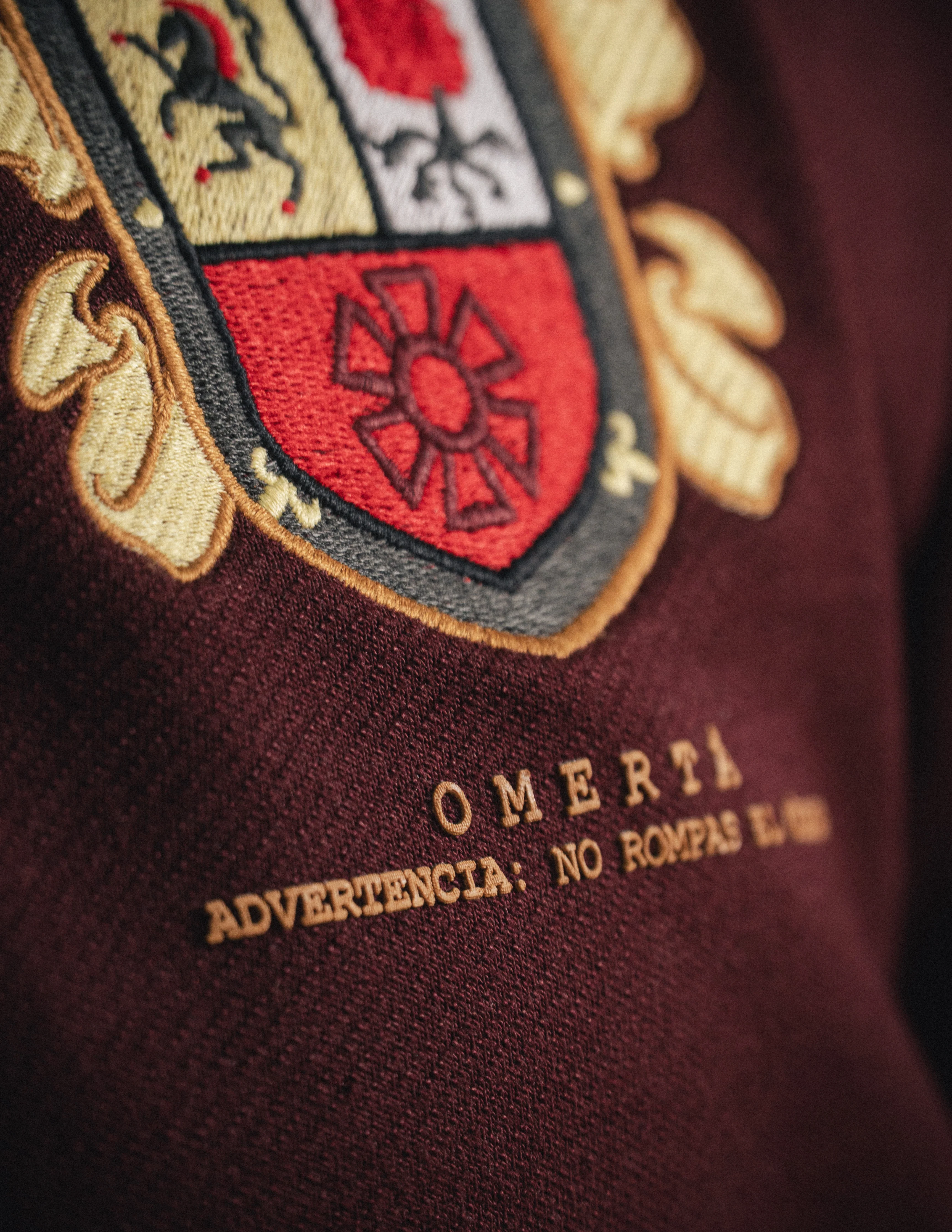 OMERTA LONG SLEEVE POLO - Image 8