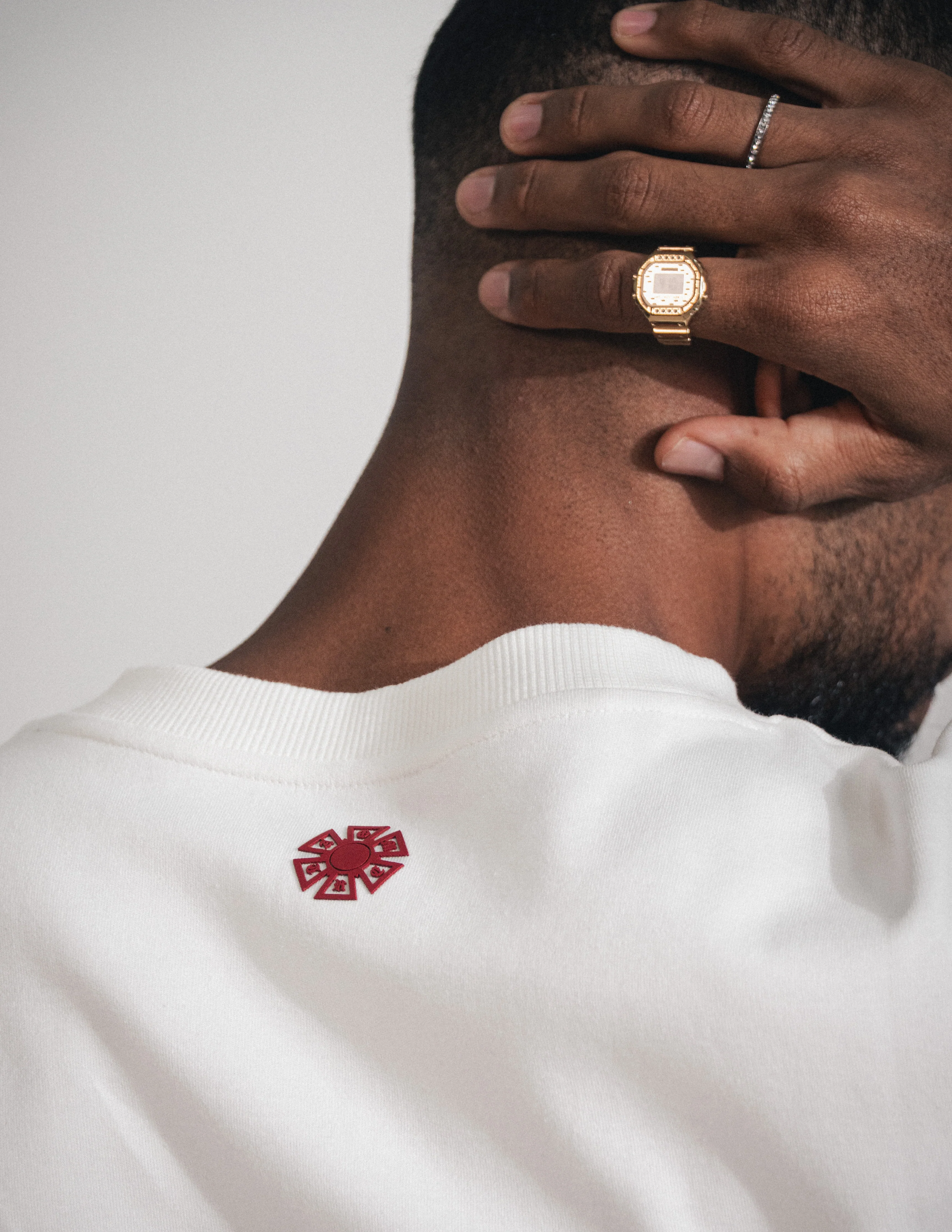 OMERTA PIN T-SHIRT IVORY - Image 6