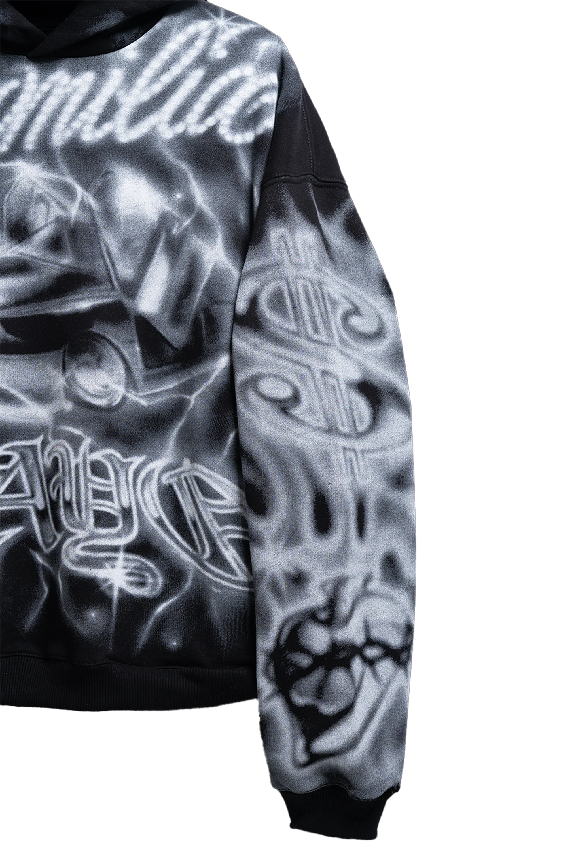 RAYO ALL OVER BLACK HOODIE - Image 5