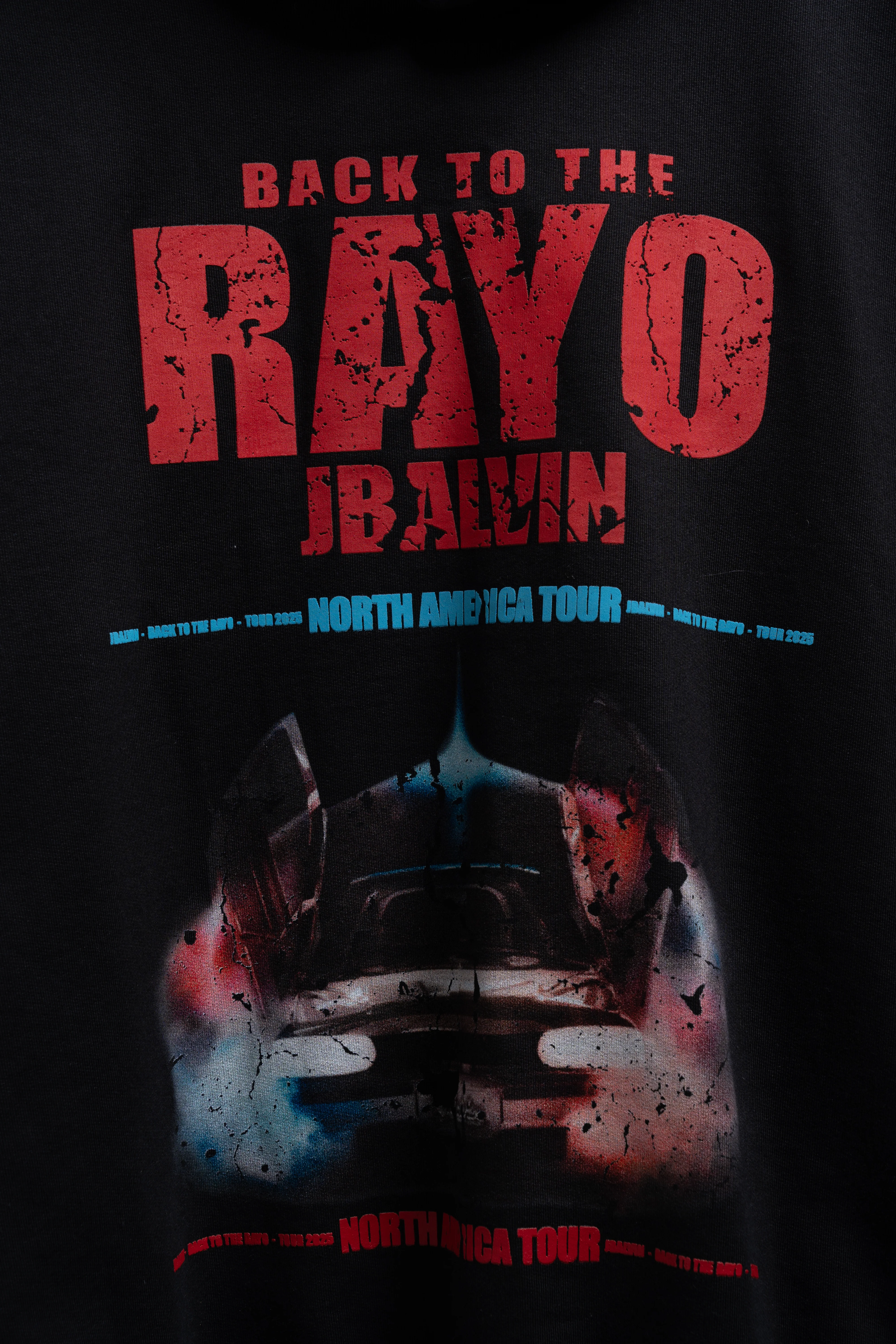 RAYO TOUR CAR BLACK HOODIE - Image 3