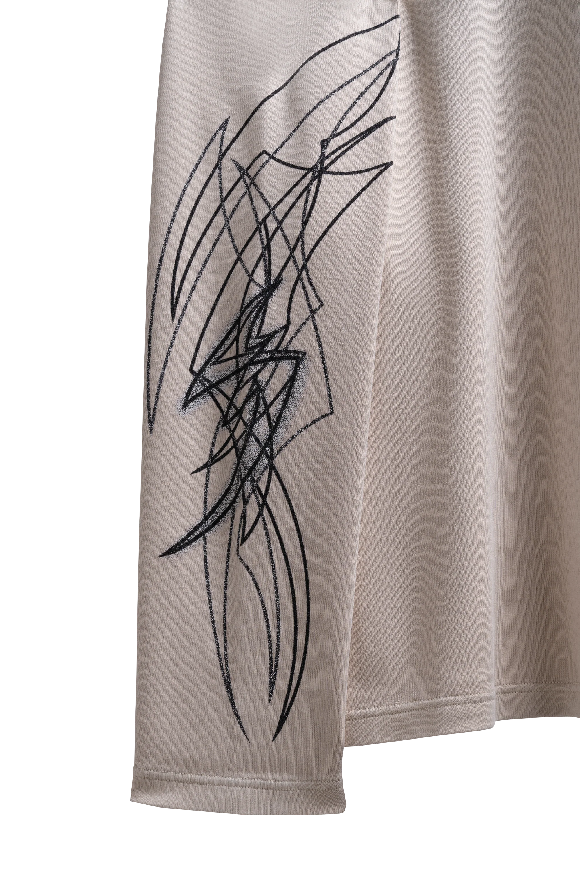RAYO IVORY LONGSLEEVE TEE - Image 3