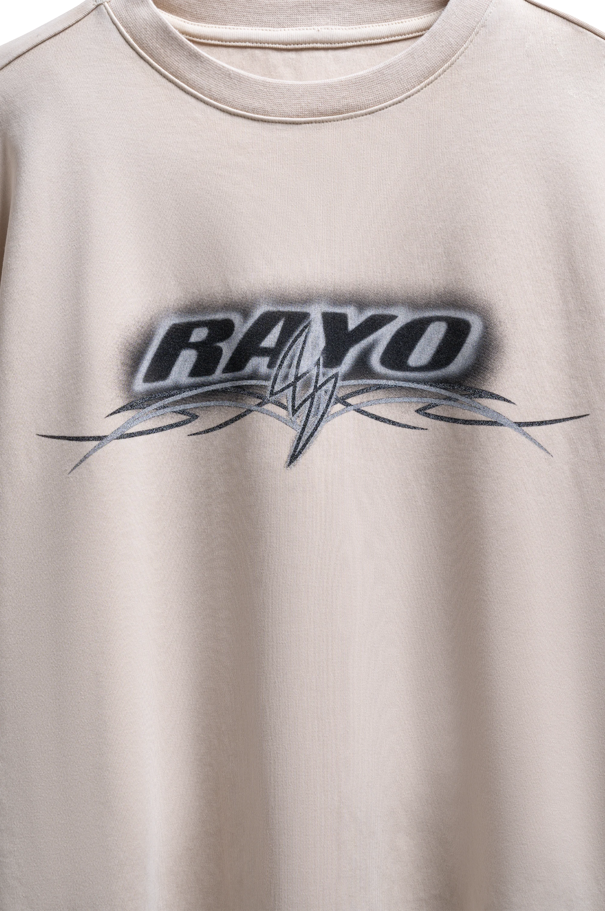 RAYO IVORY LONGSLEEVE TEE - Image 4