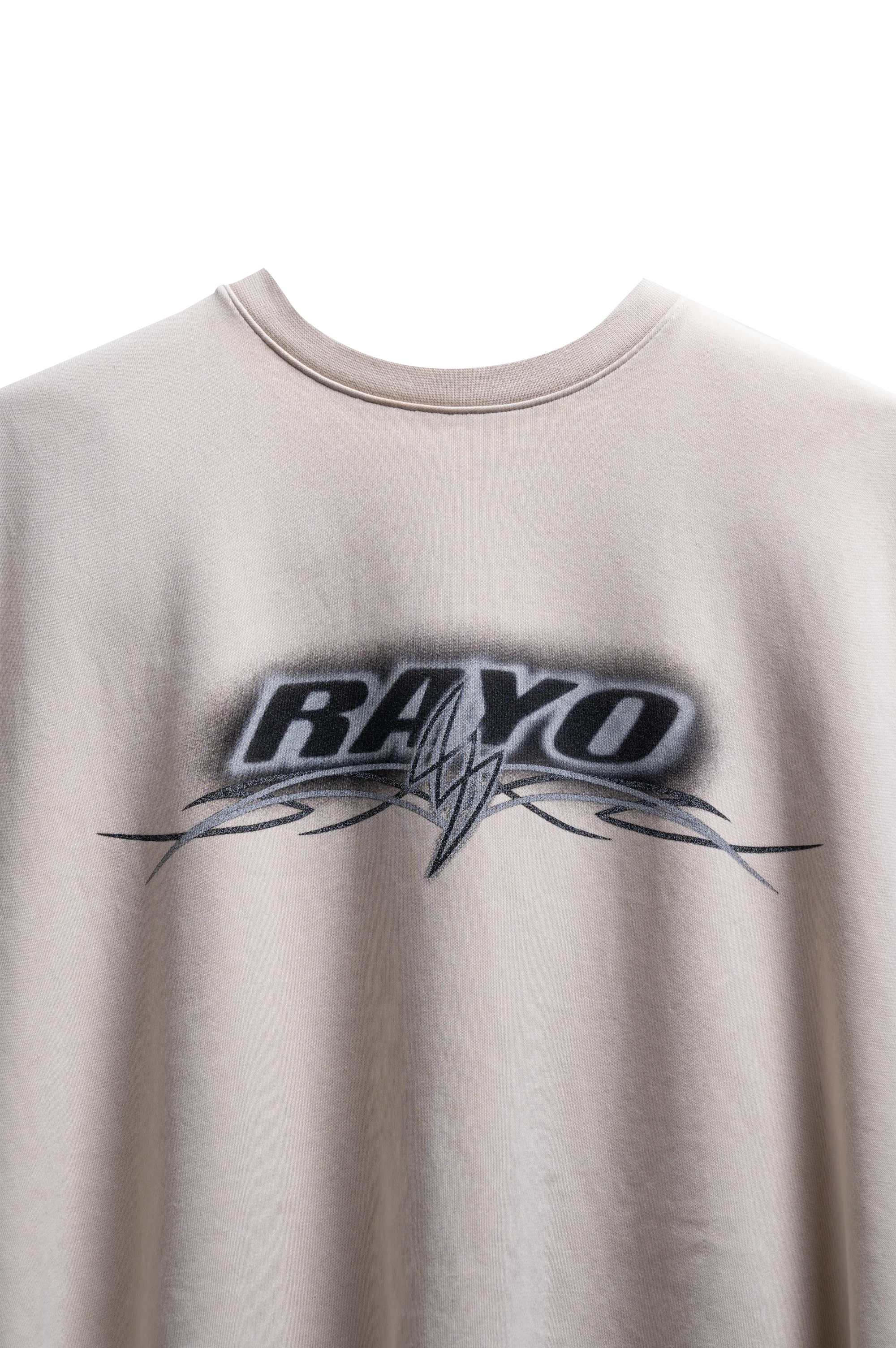 RAYO IVORY SLEEVELESS TEE - Image 3