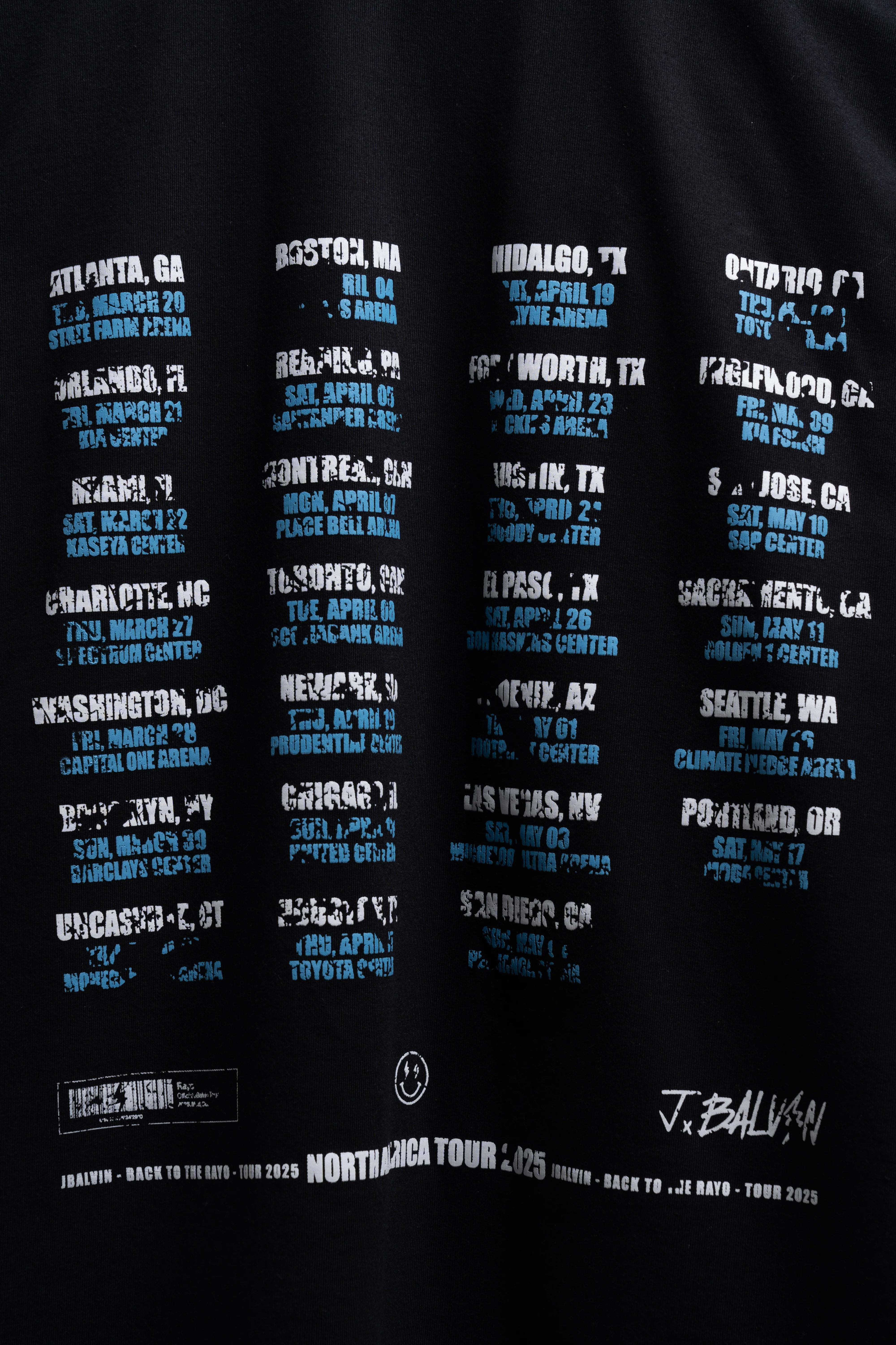 RAYO TOUR BLACK T-SHIRT - Image 4