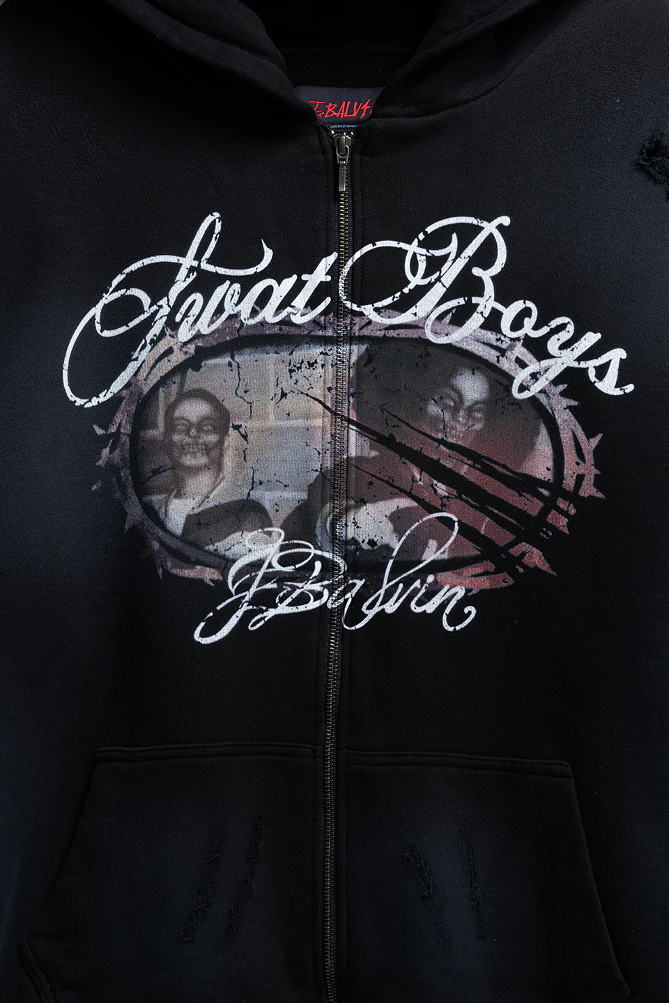 SWAT BOYS TWD ZIP HOODIE - Image 3