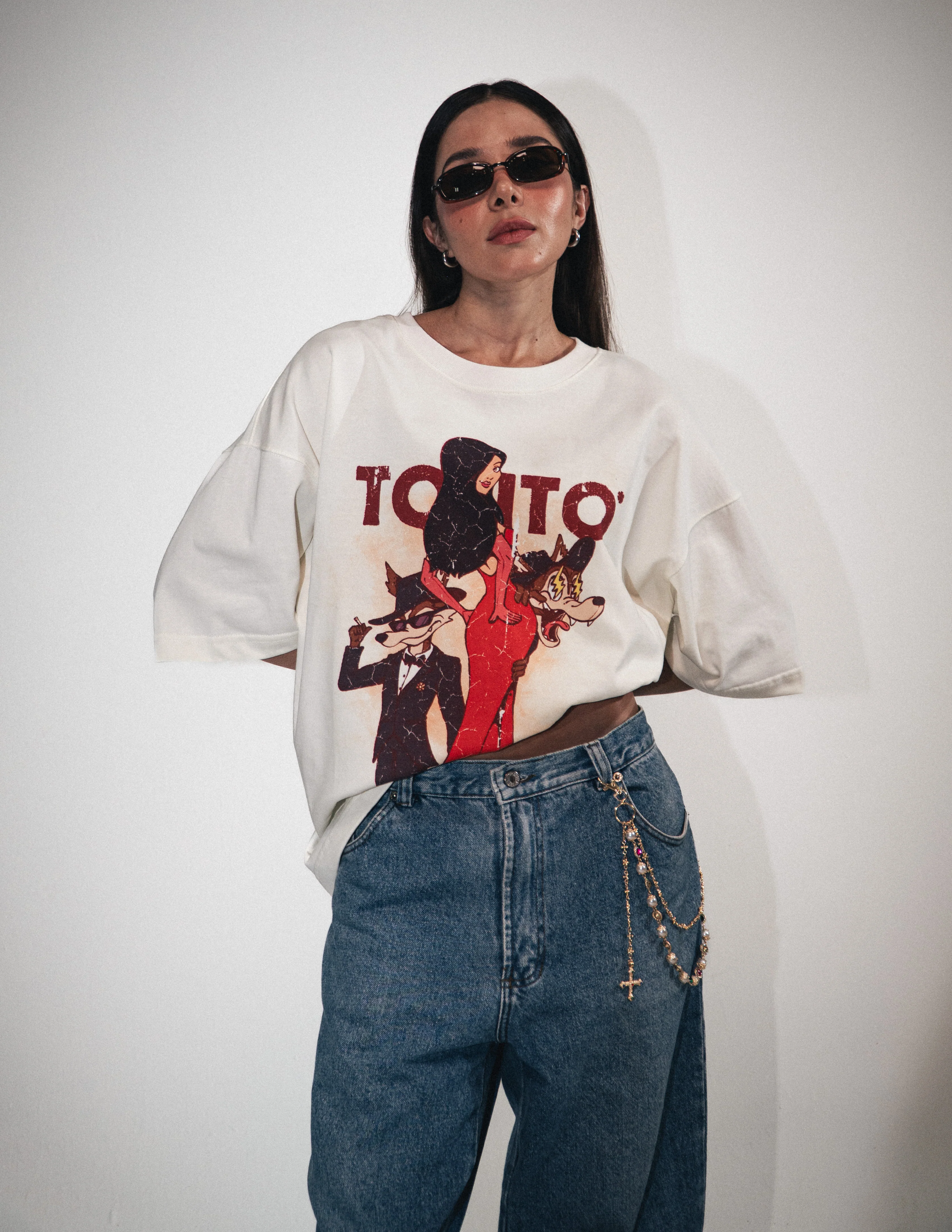 TONTO GRAPHIC T-SHIRT IVORY - Image 3