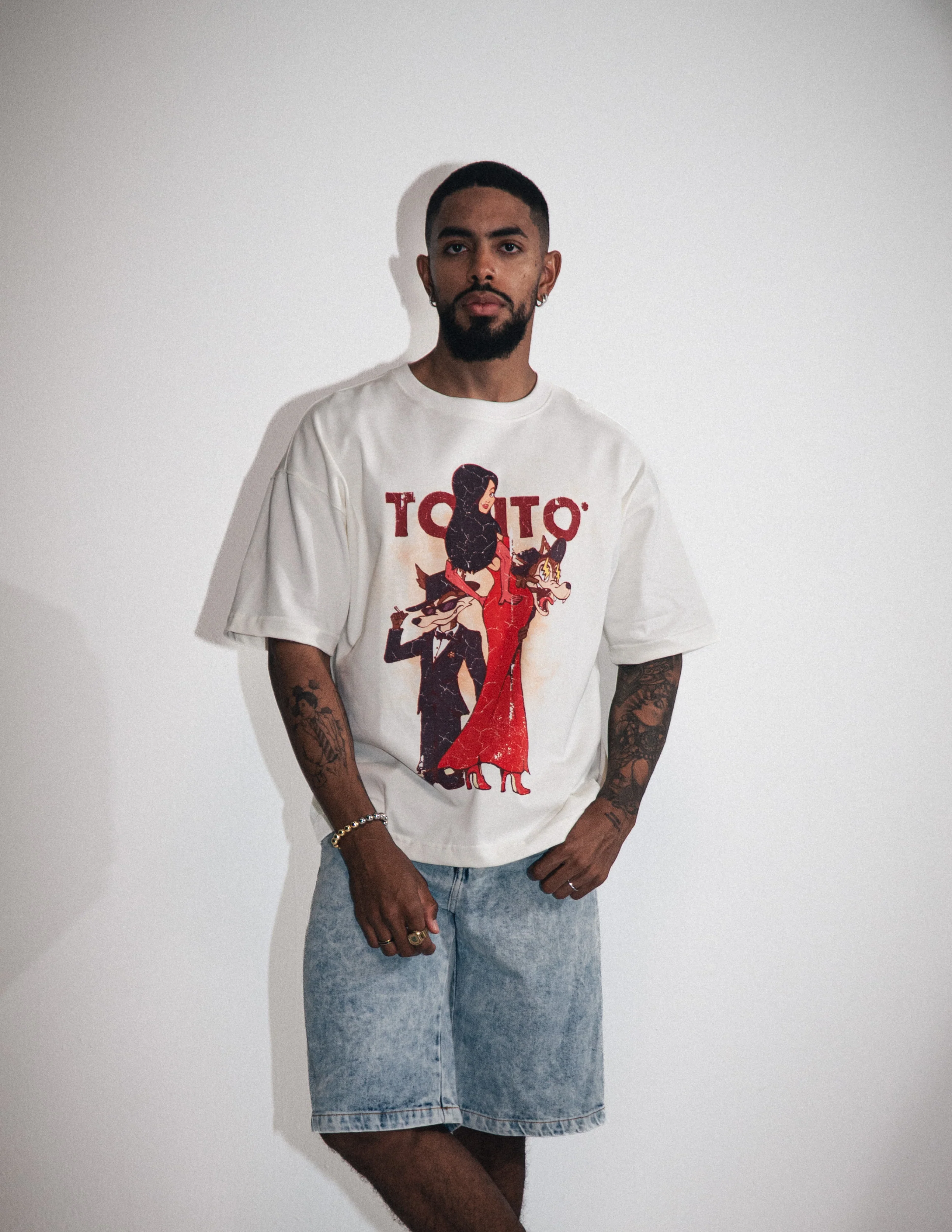 TONTO GRAPHIC T-SHIRT IVORY - Image 4