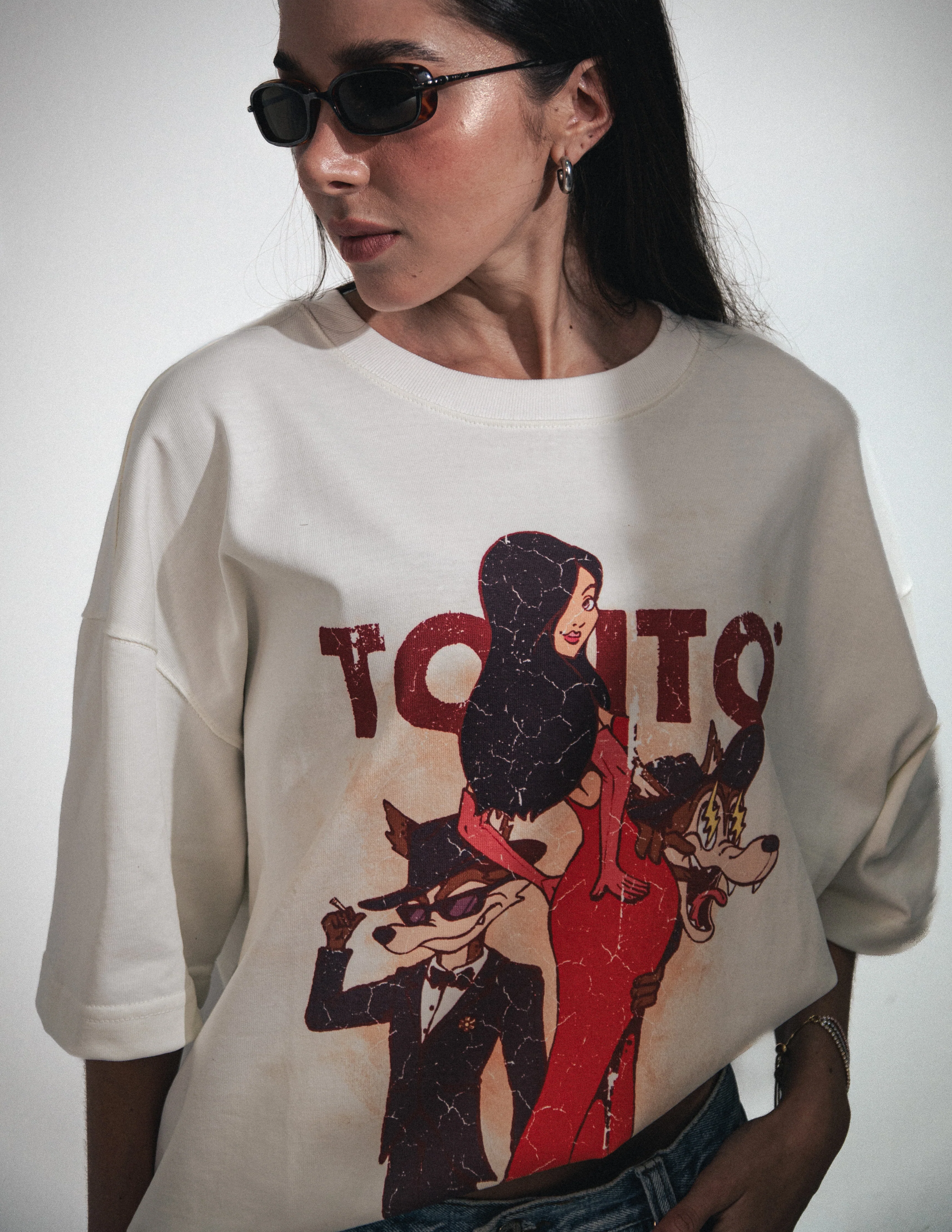 TONTO GRAPHIC T-SHIRT IVORY - Image 5