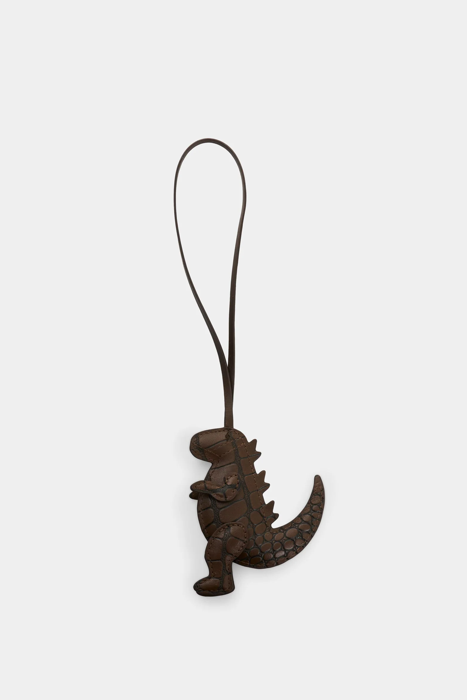 Women's Dino Croco Leather Charm - Image 3