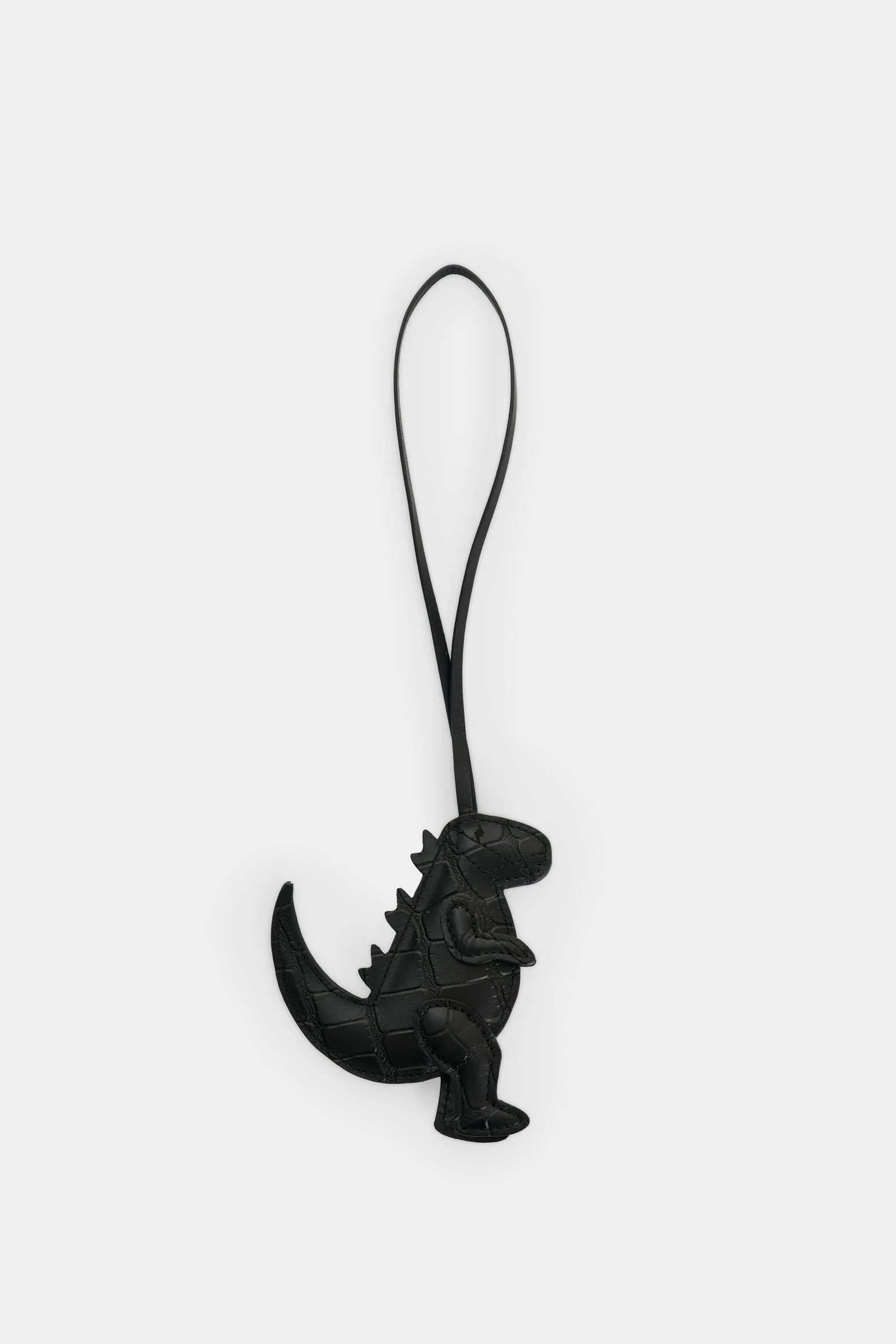 Women's Dino Croco Leather Charm