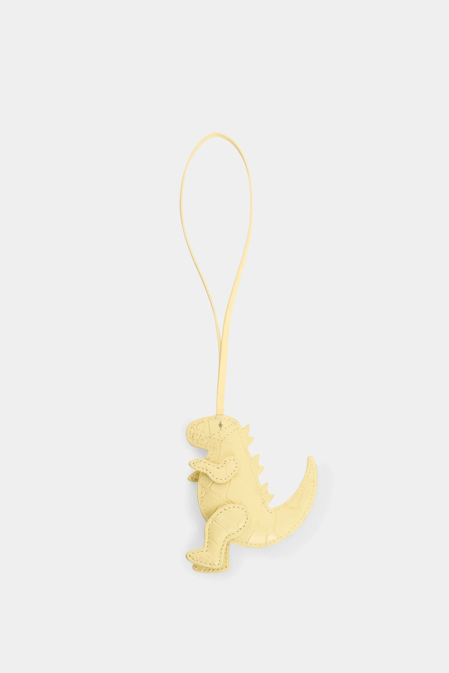 Women's Dino Croco Leather Charm - Image 3