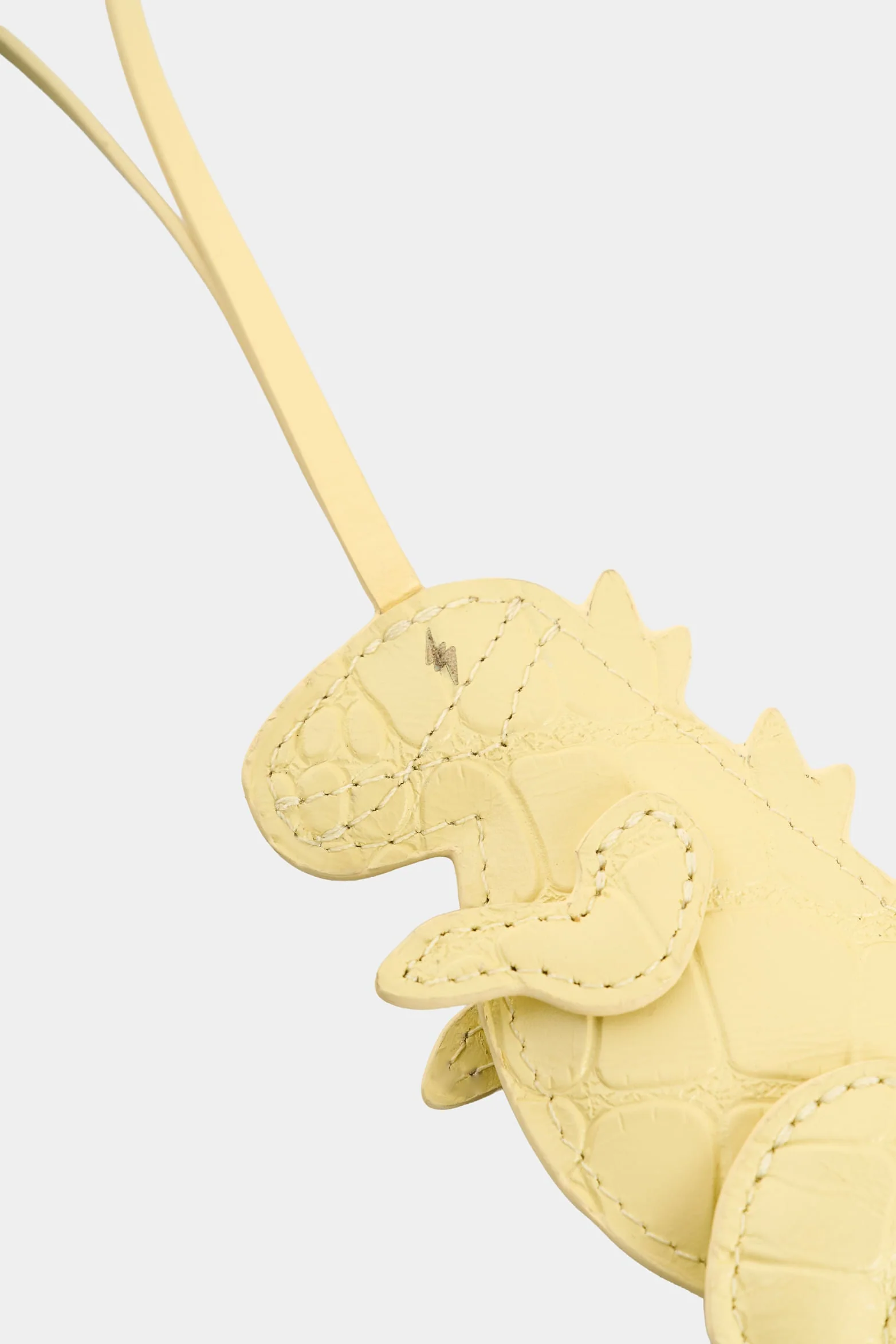 Women's Dino Croco Leather Charm - Image 4