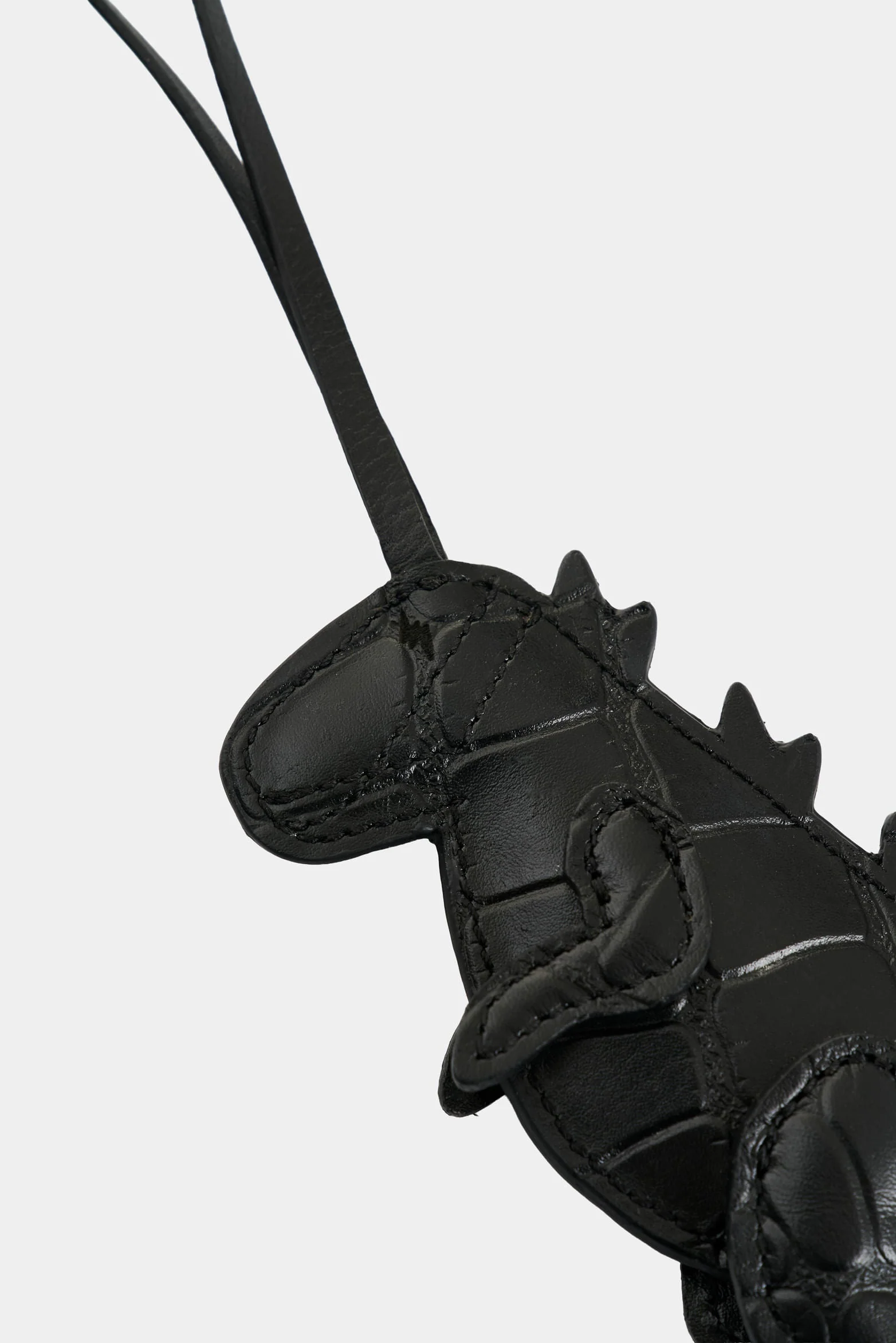 Women's Dino Croco Leather Charm - Image 4